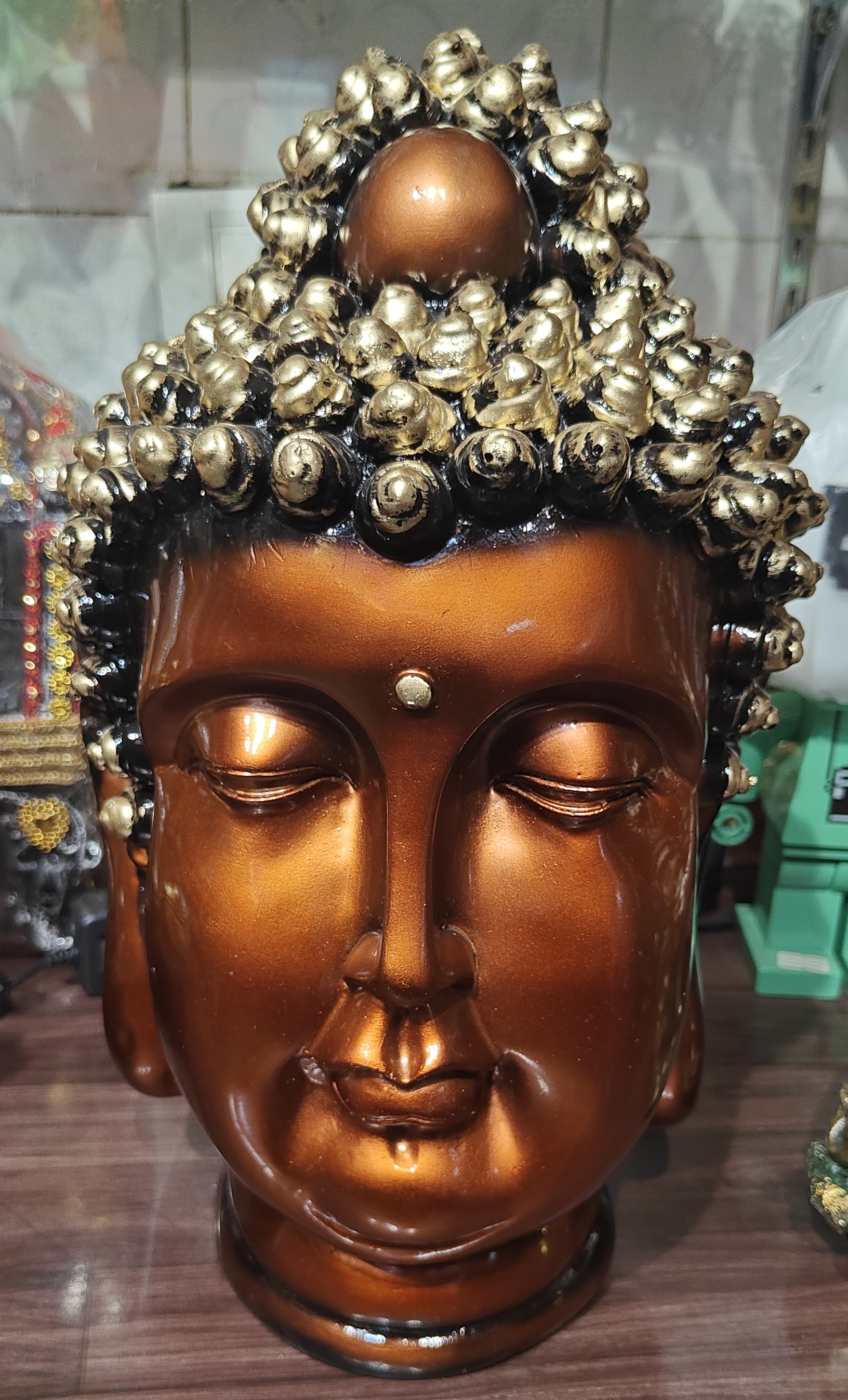 Buddha Head view 2