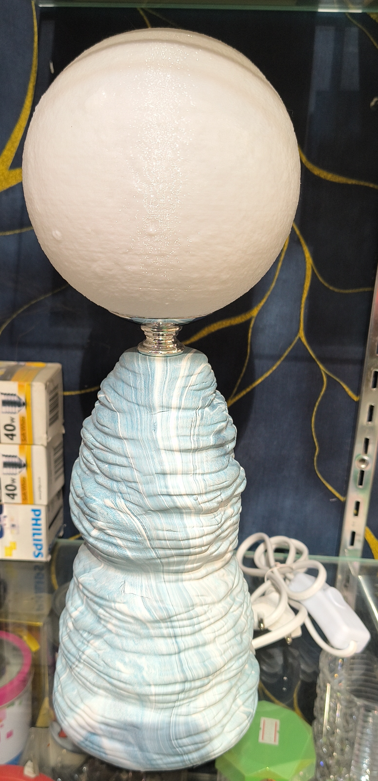 Sculpted Lamp view 2