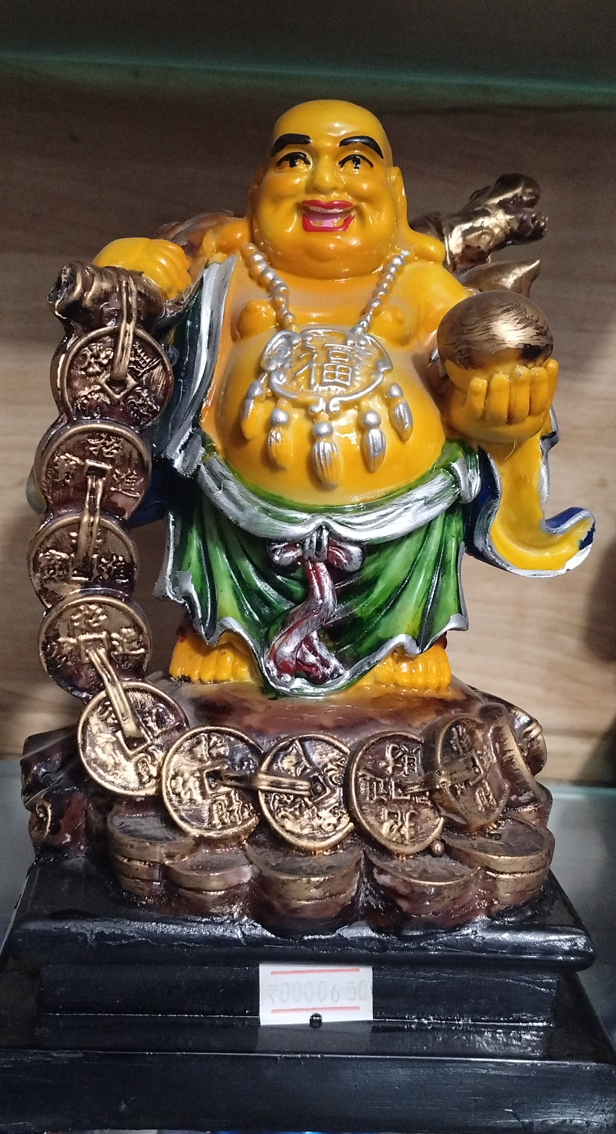 Laughing Buddha view 2