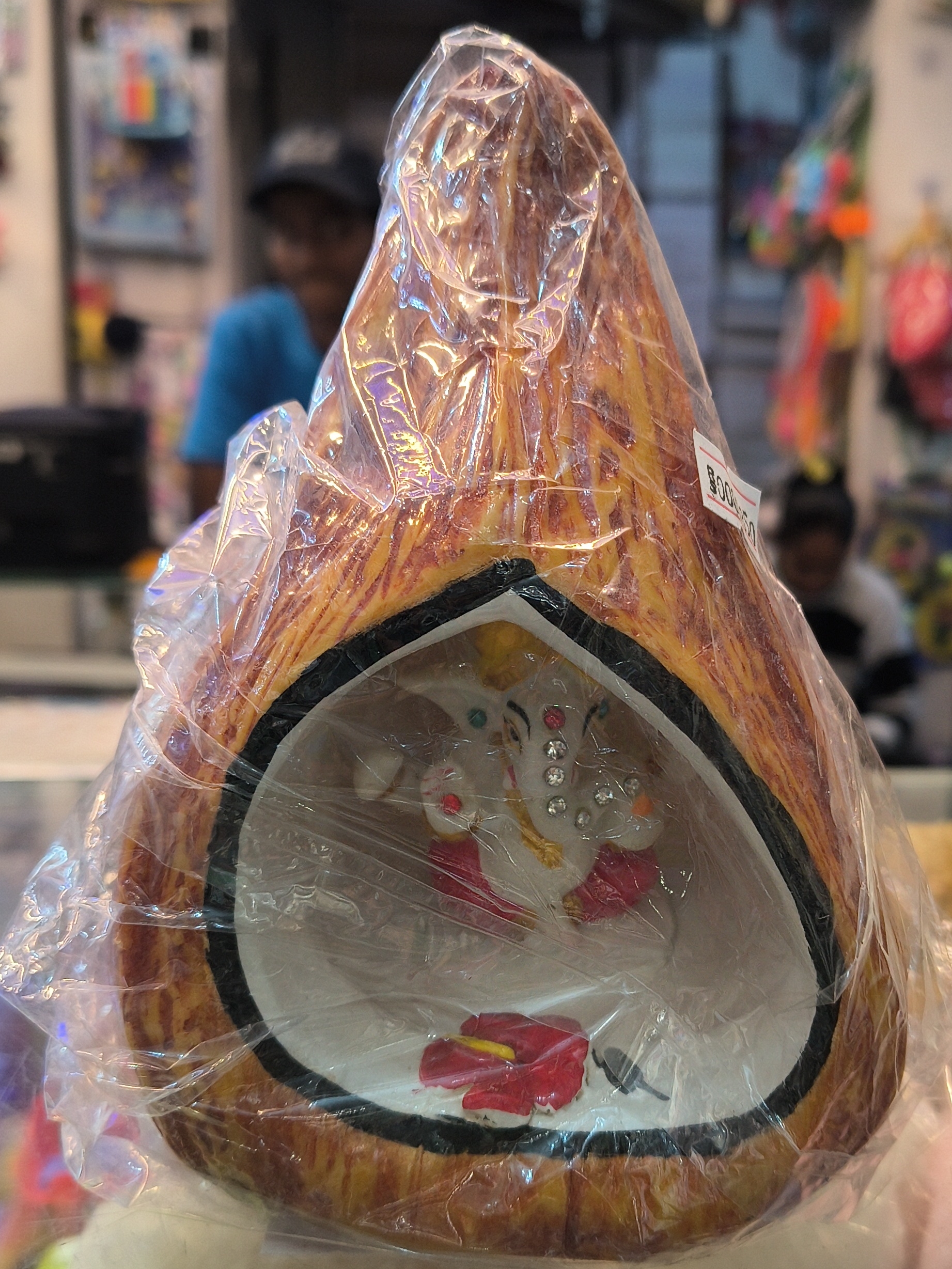 Coconut Shell Ganesh Idol view 2