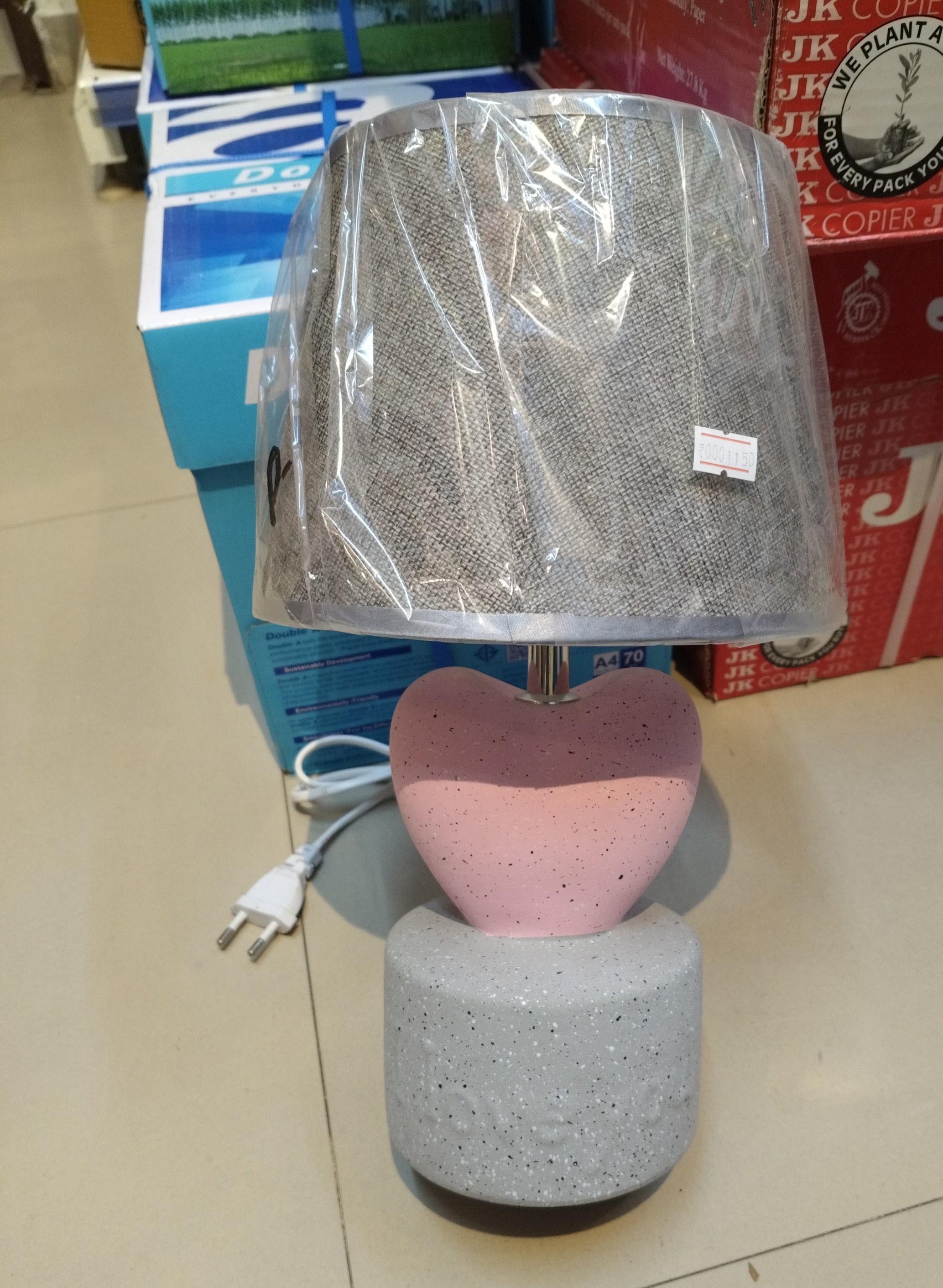 Heart Table Lamp view 2