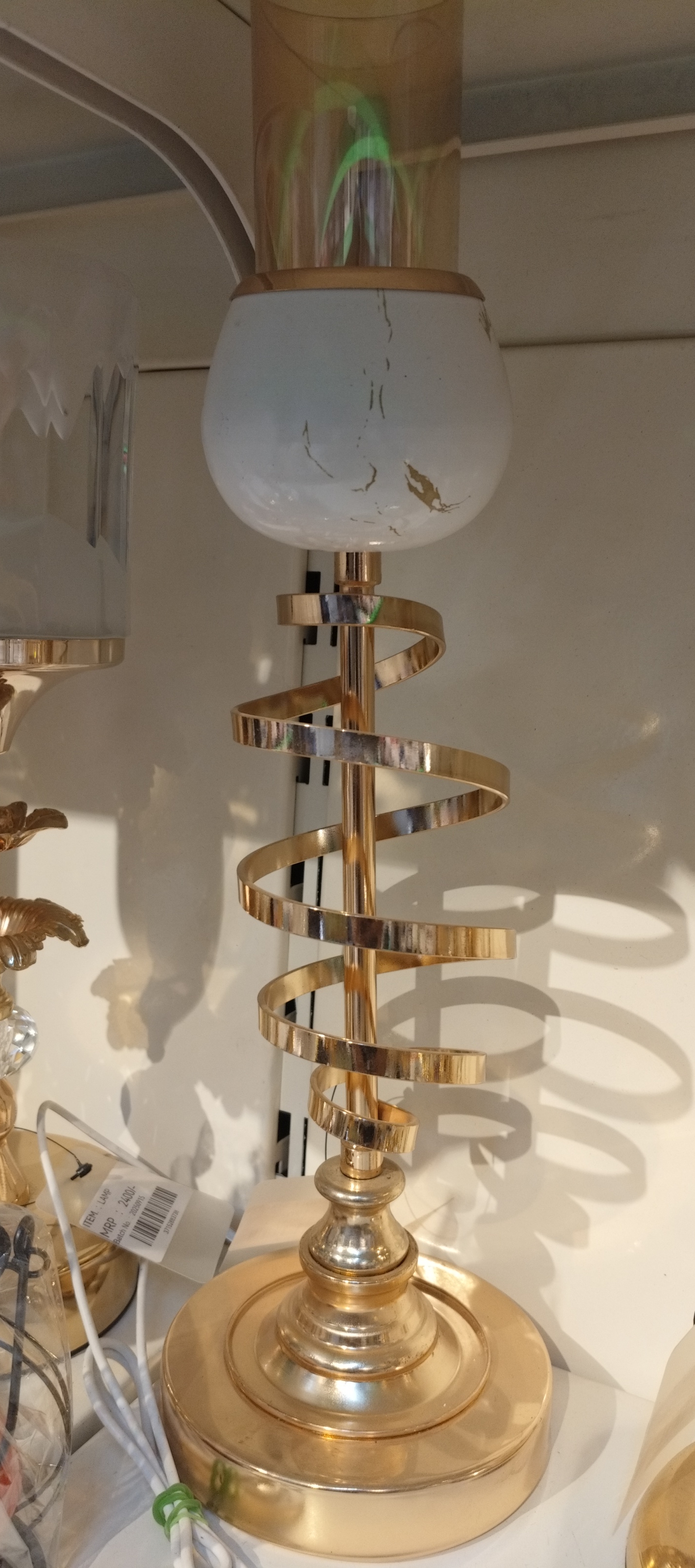 Spiral Table Lamps view 2