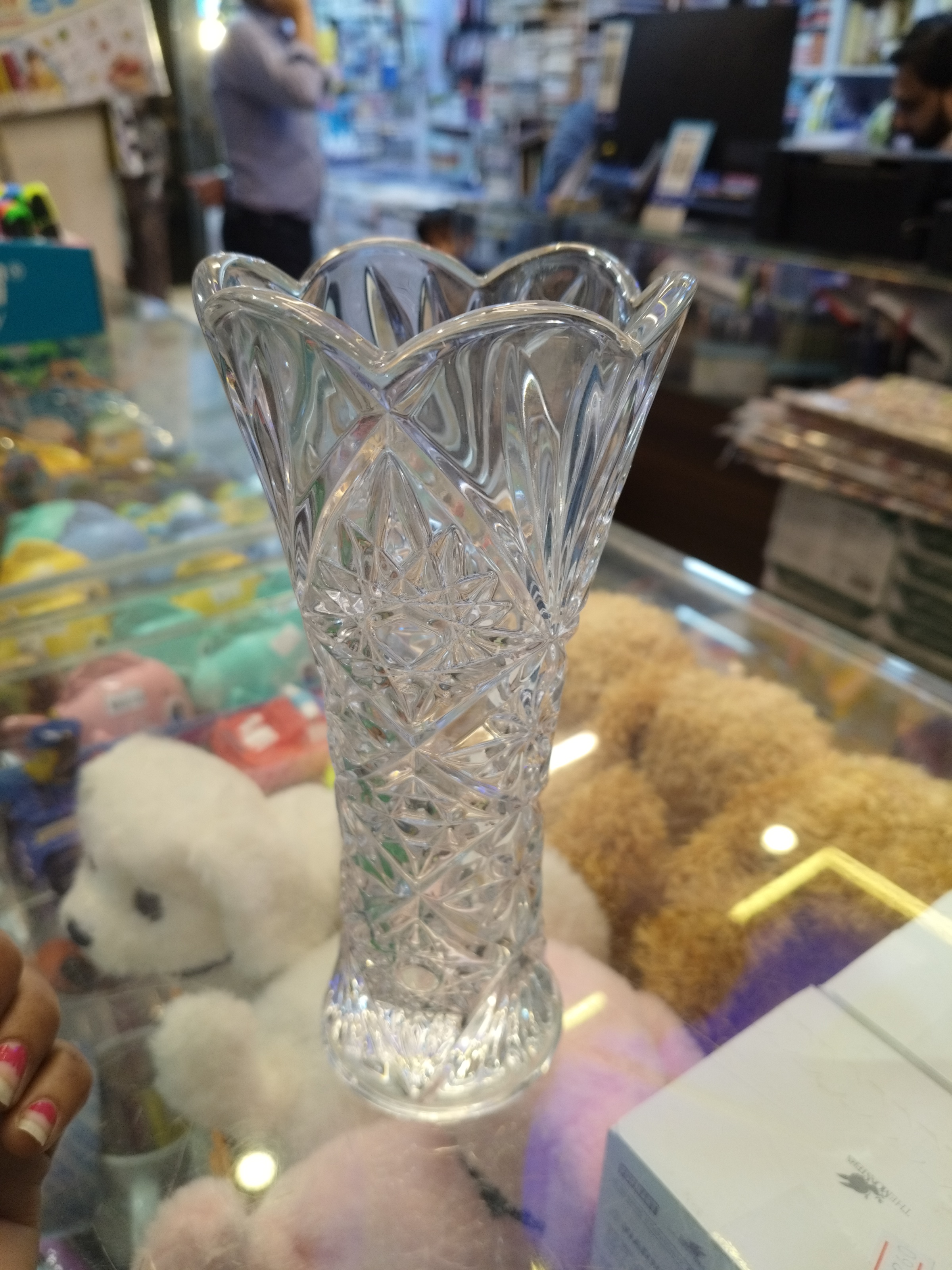 Crystal Flower Vase view 2