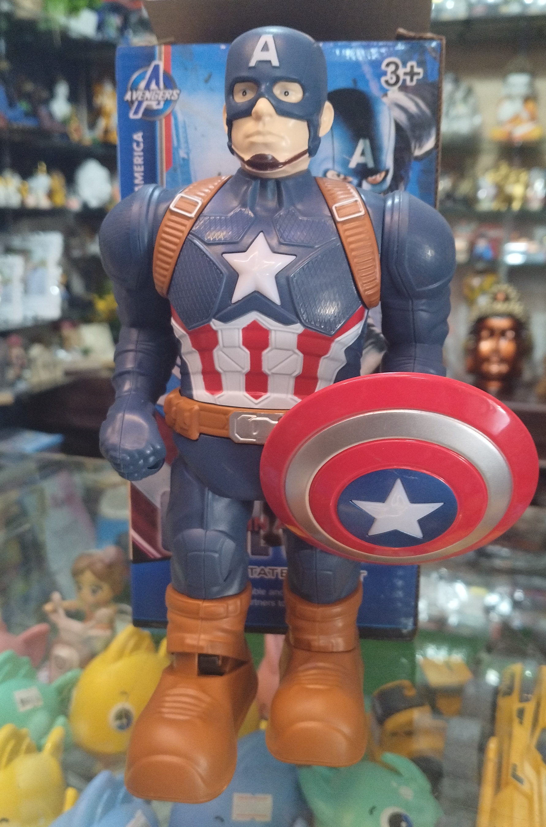 Captain America Action Figure view 2