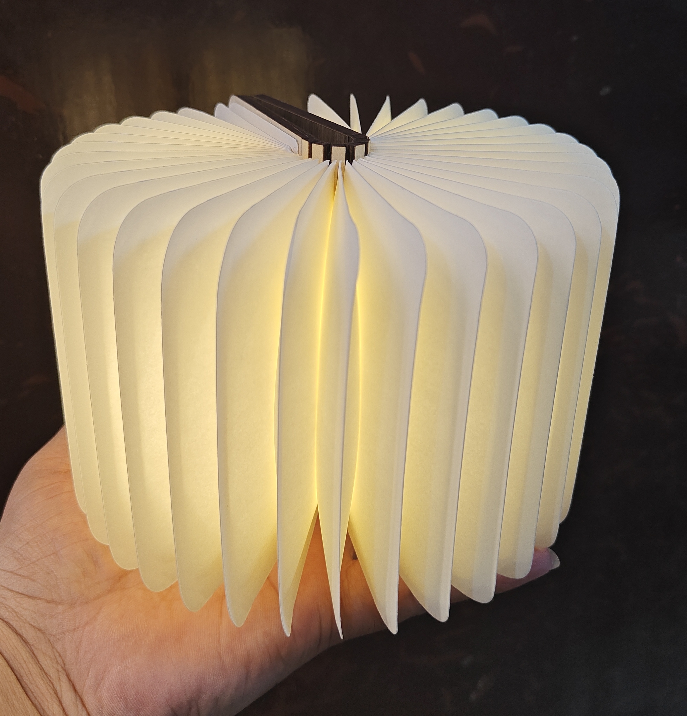 Book-shaped LED Lamp view 2