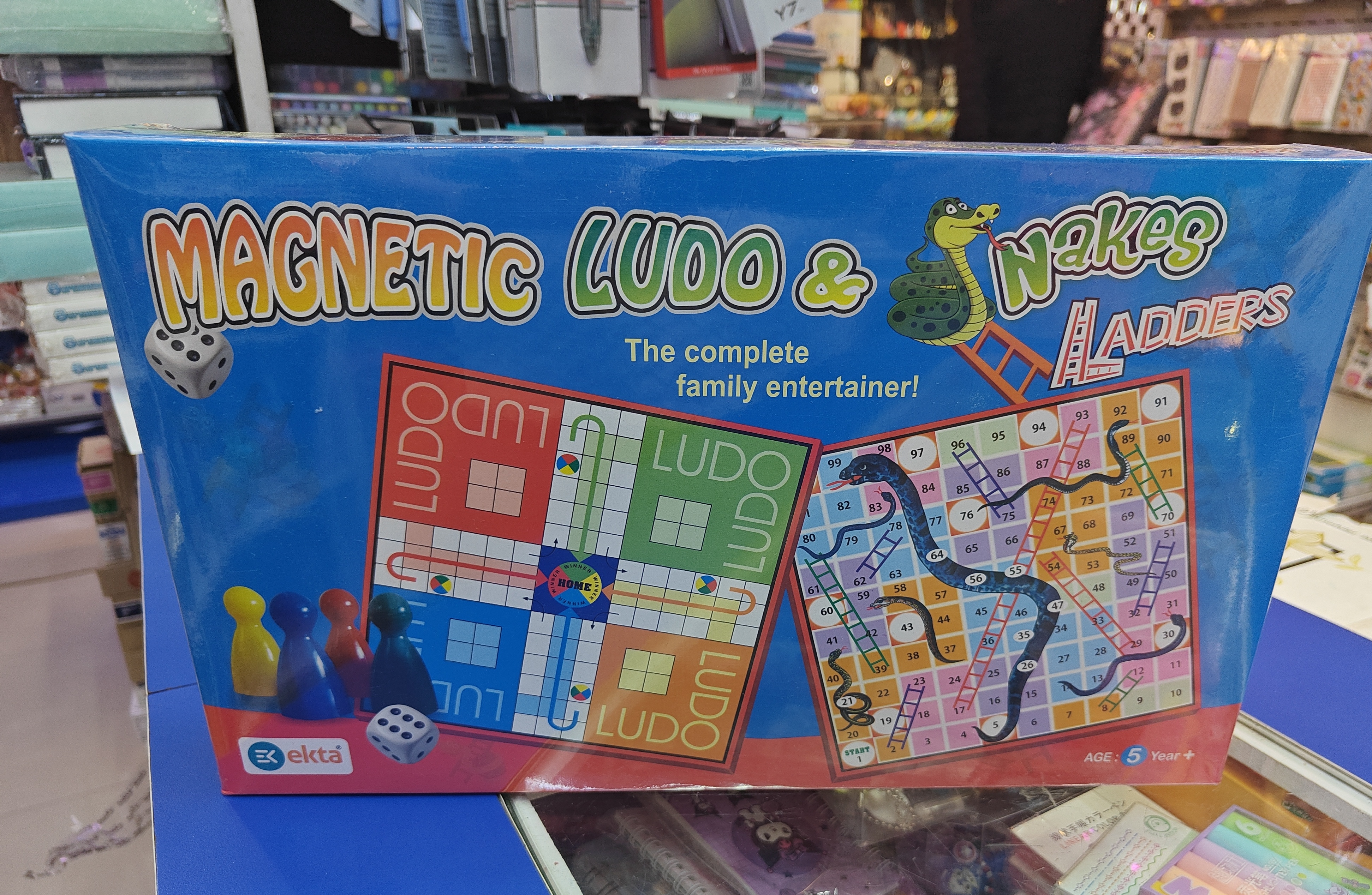 Magnetic Ludo & Snakes Ladders view 2