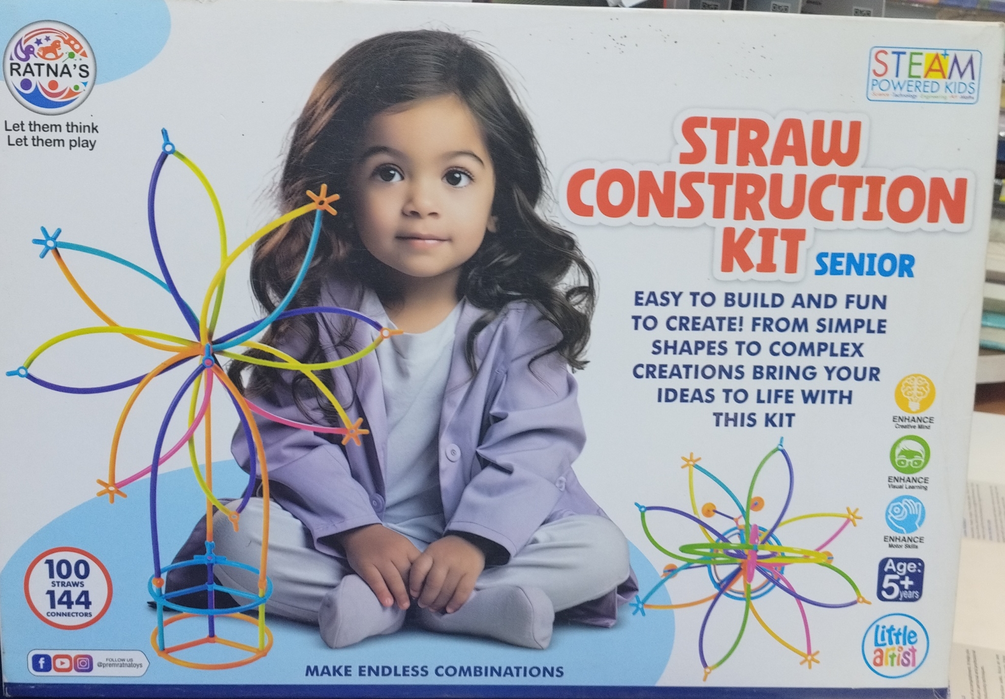 Straw Construction Kit Senior view 2