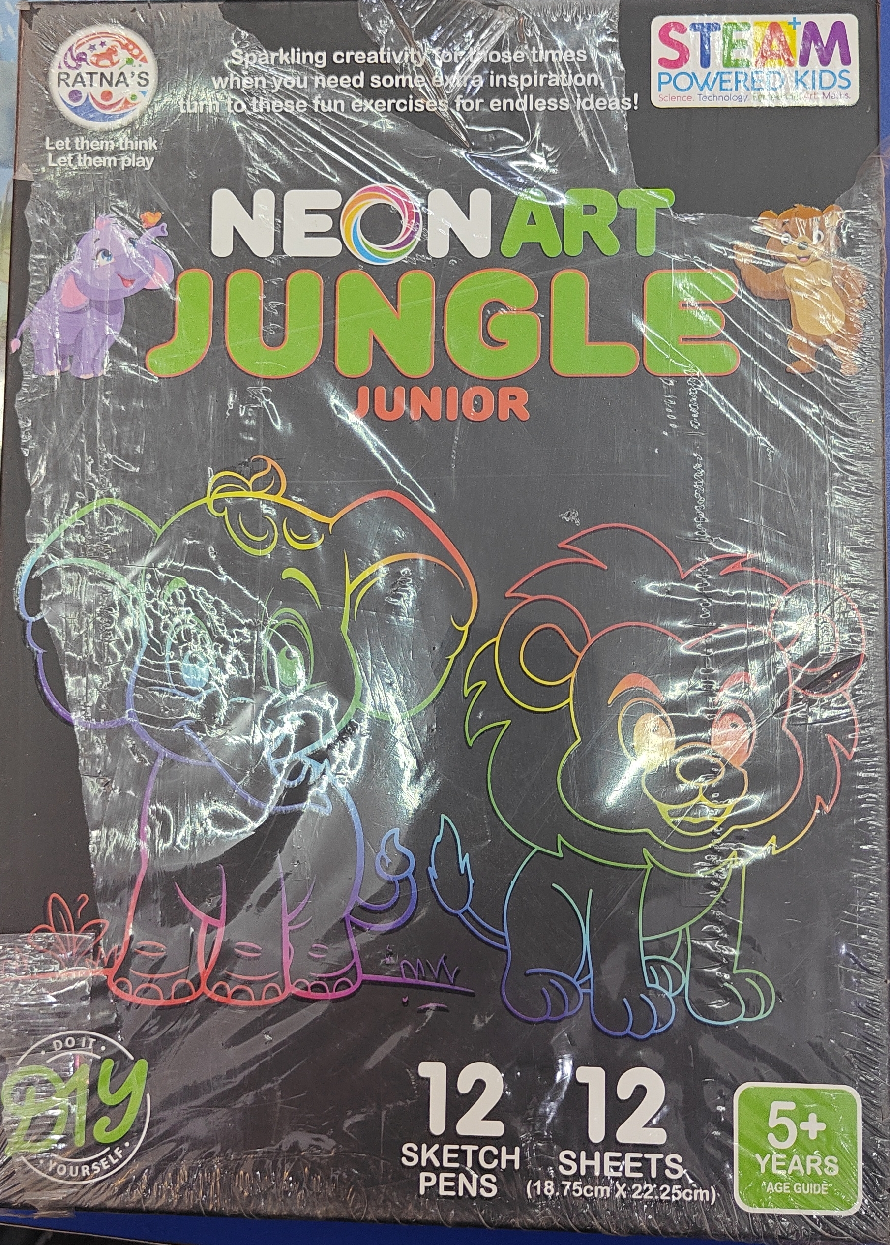 Neon Art Jungle Junior view 2