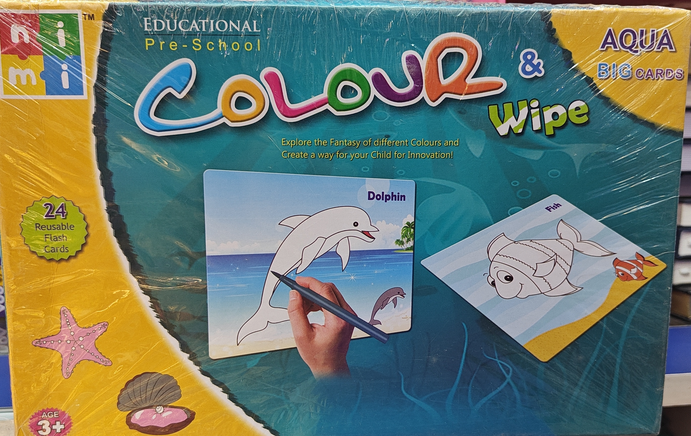 Educational Pre-School Colour & Wipe Cards view 2