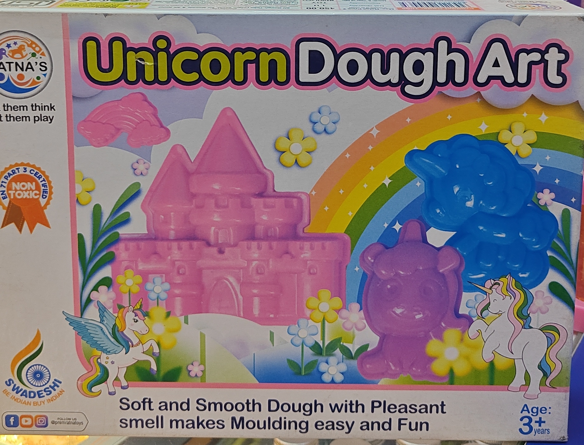 Unicorn Dough Art view 2
