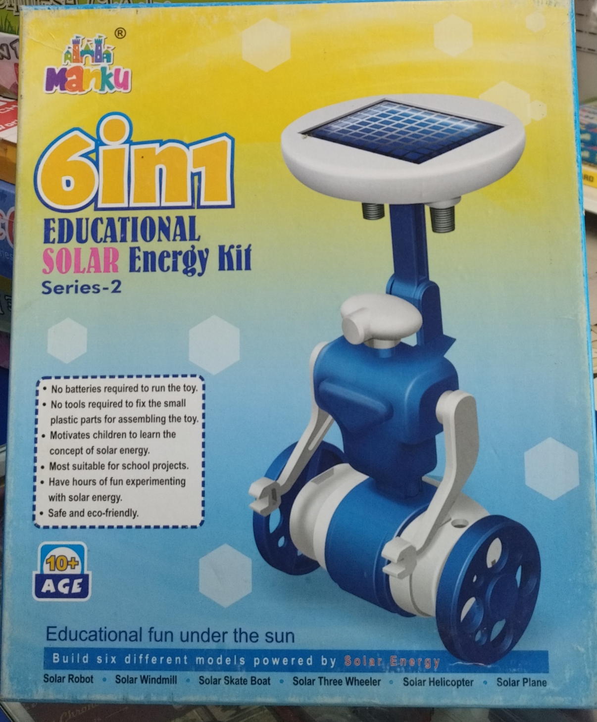 6in1 Educational Solar Energy Kit - Manku view 2
