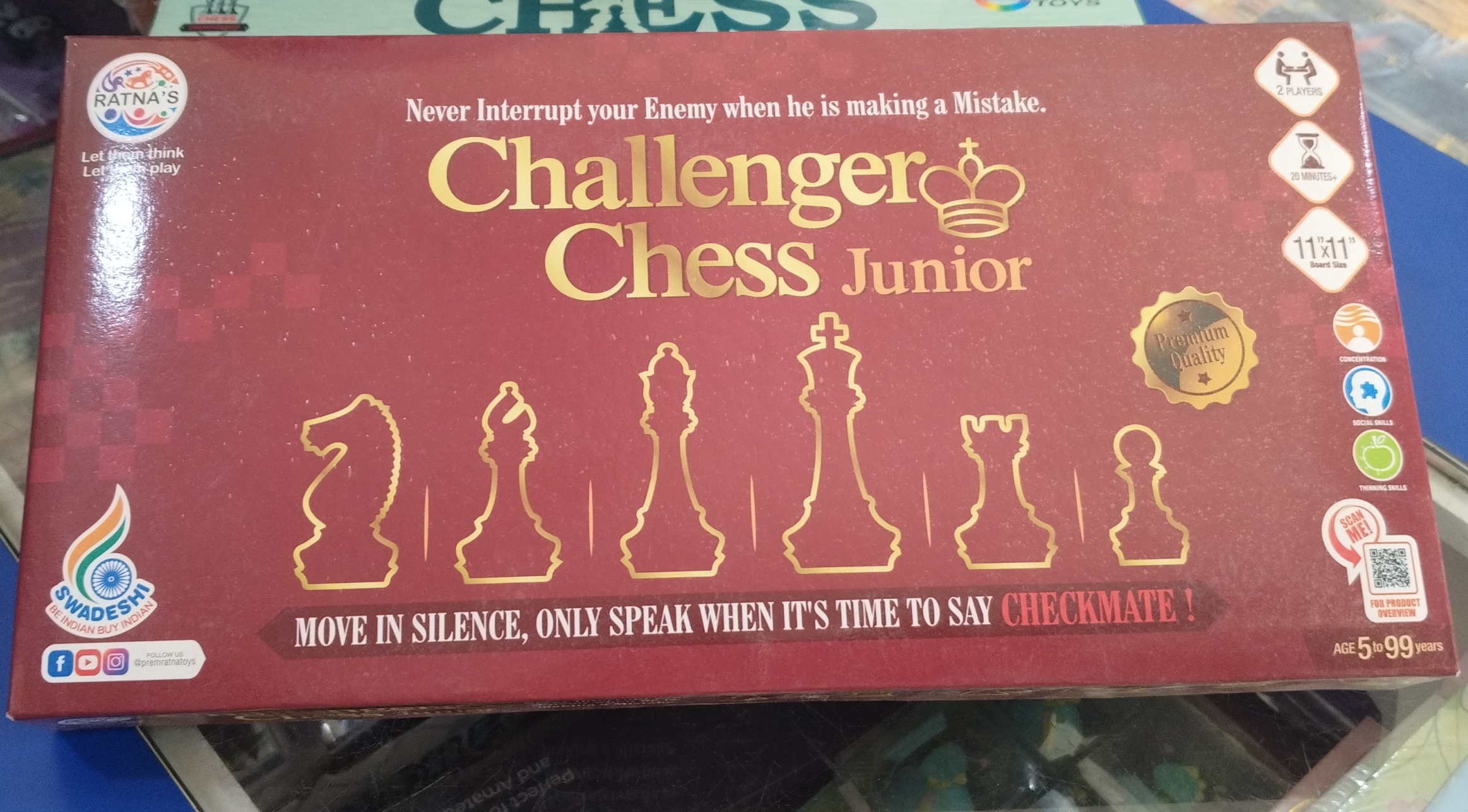 Challenger Chess Junior by Ratnas view 2