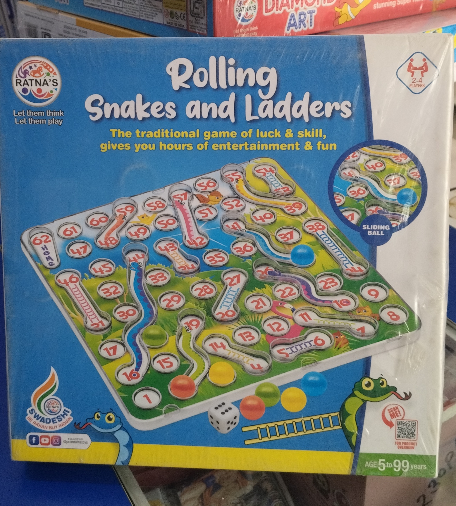 Rolling Snakes and Ladders by Ratnas view 2