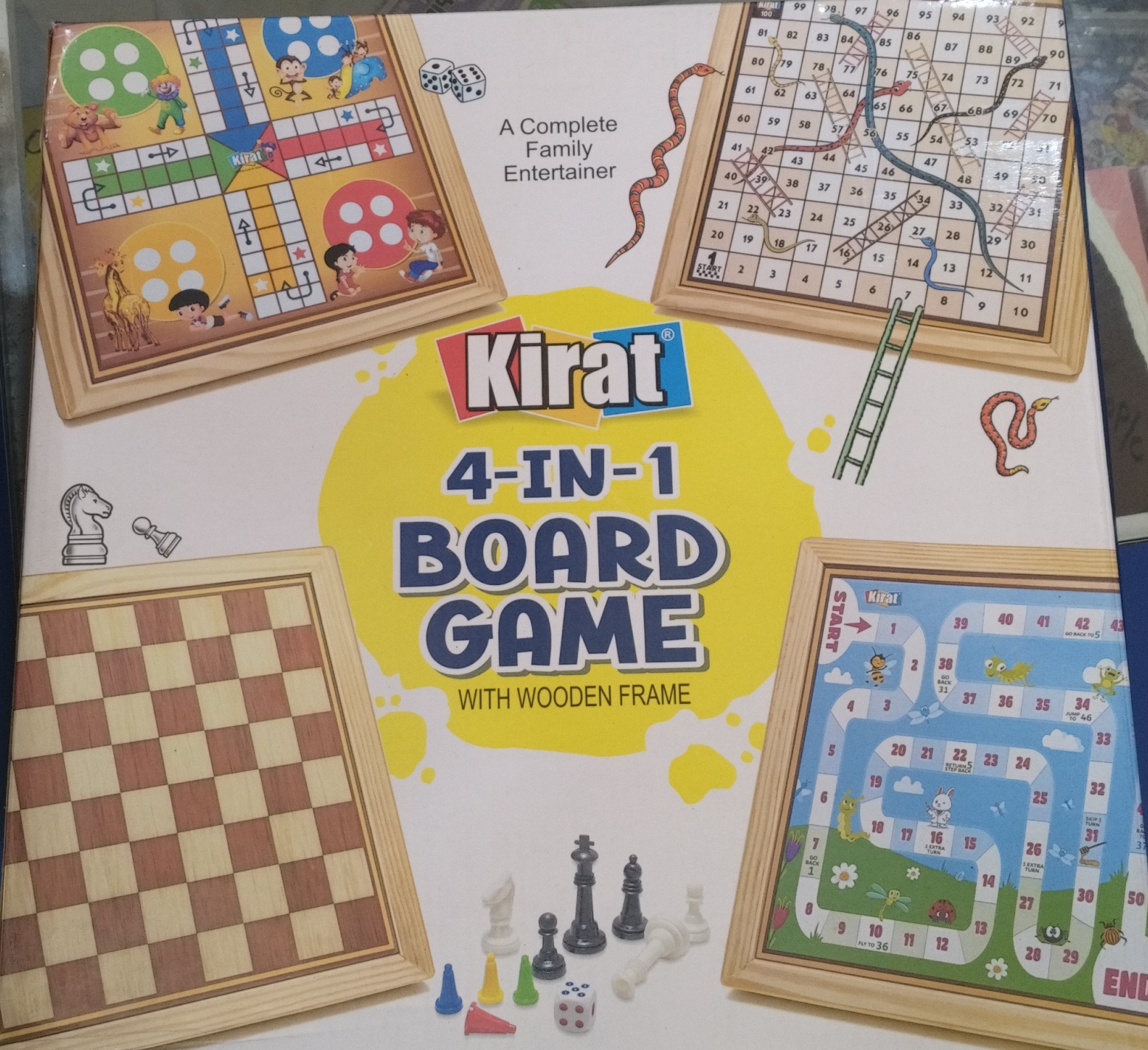 Kirat 4-in-1 Board Game view 2