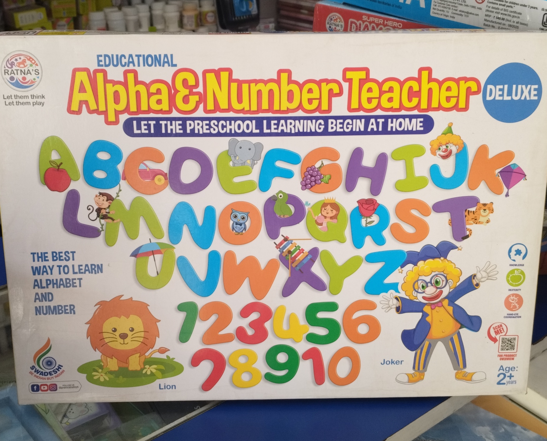 Ratnas Alpha & Number Teacher Deluxe view 2
