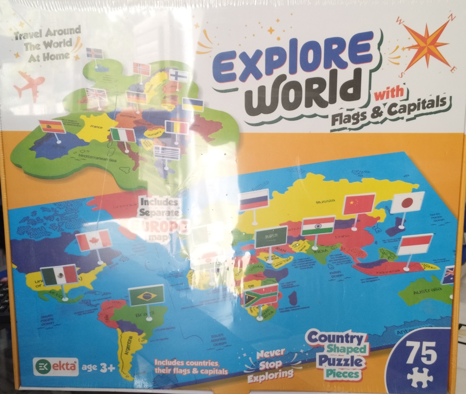 Explore World Puzzle by Ekta view 2
