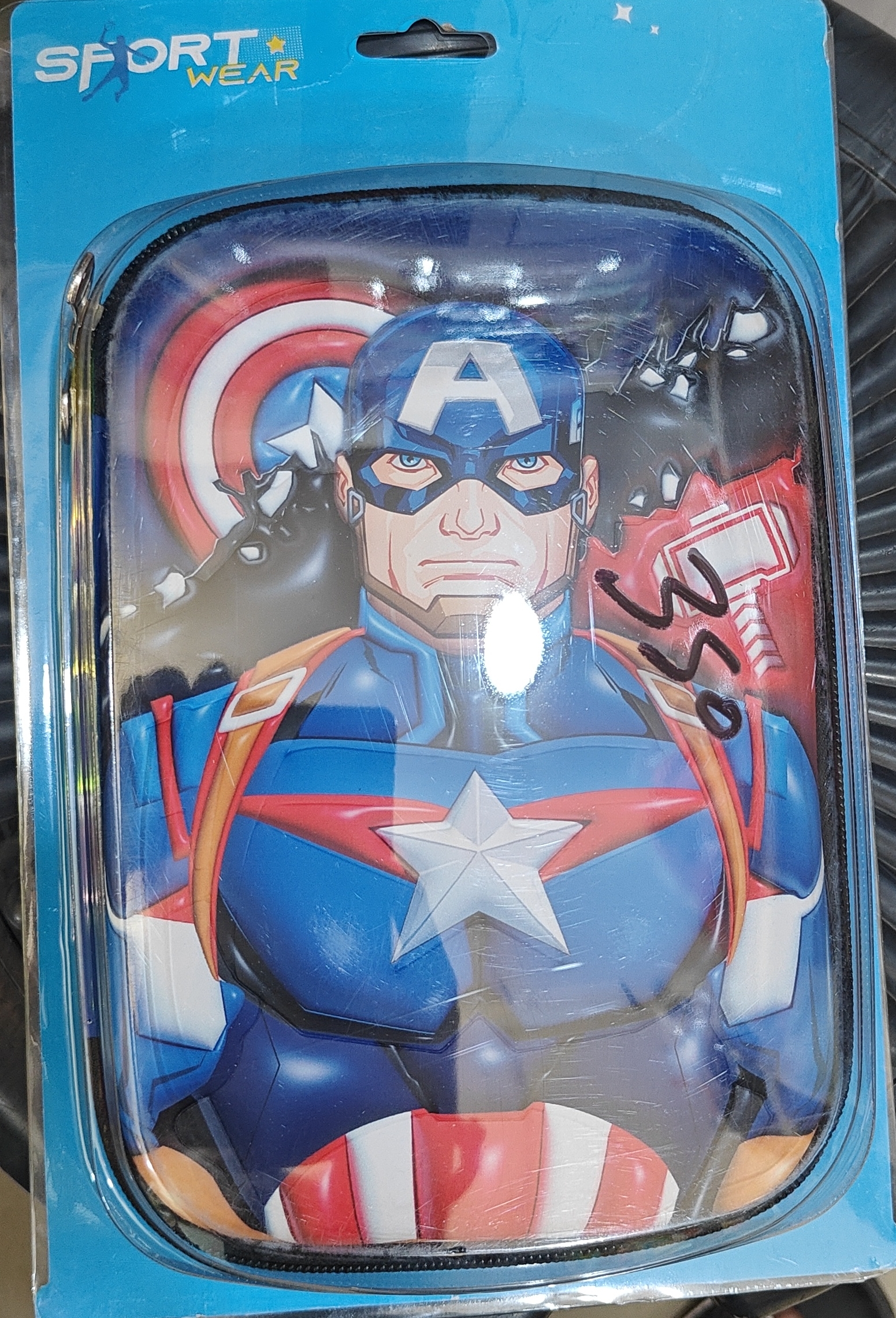Sport Wear Captain America Pencil Pouch view 2