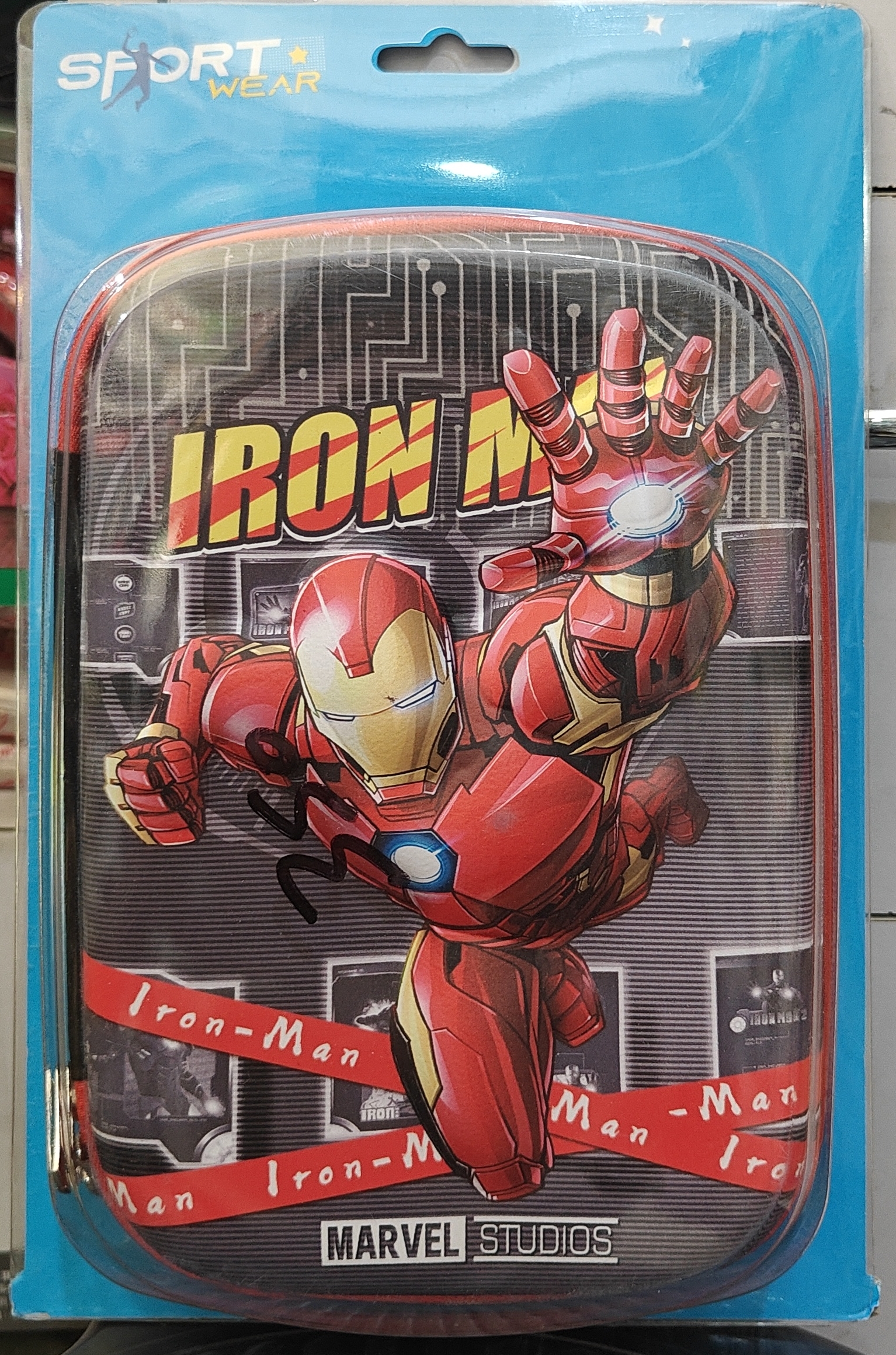 Iron Man Pencil Case view 2