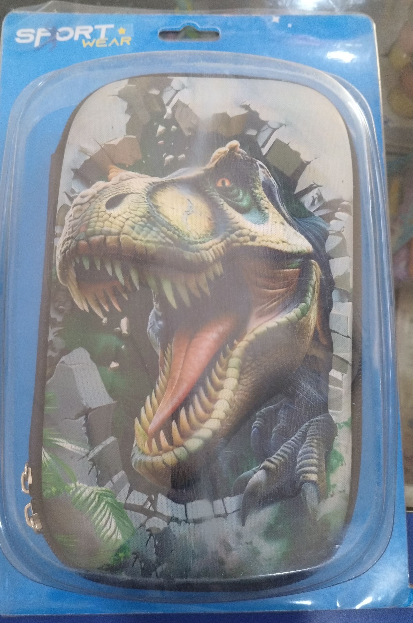 Sport Wear Dino Pencil Pouch view 2