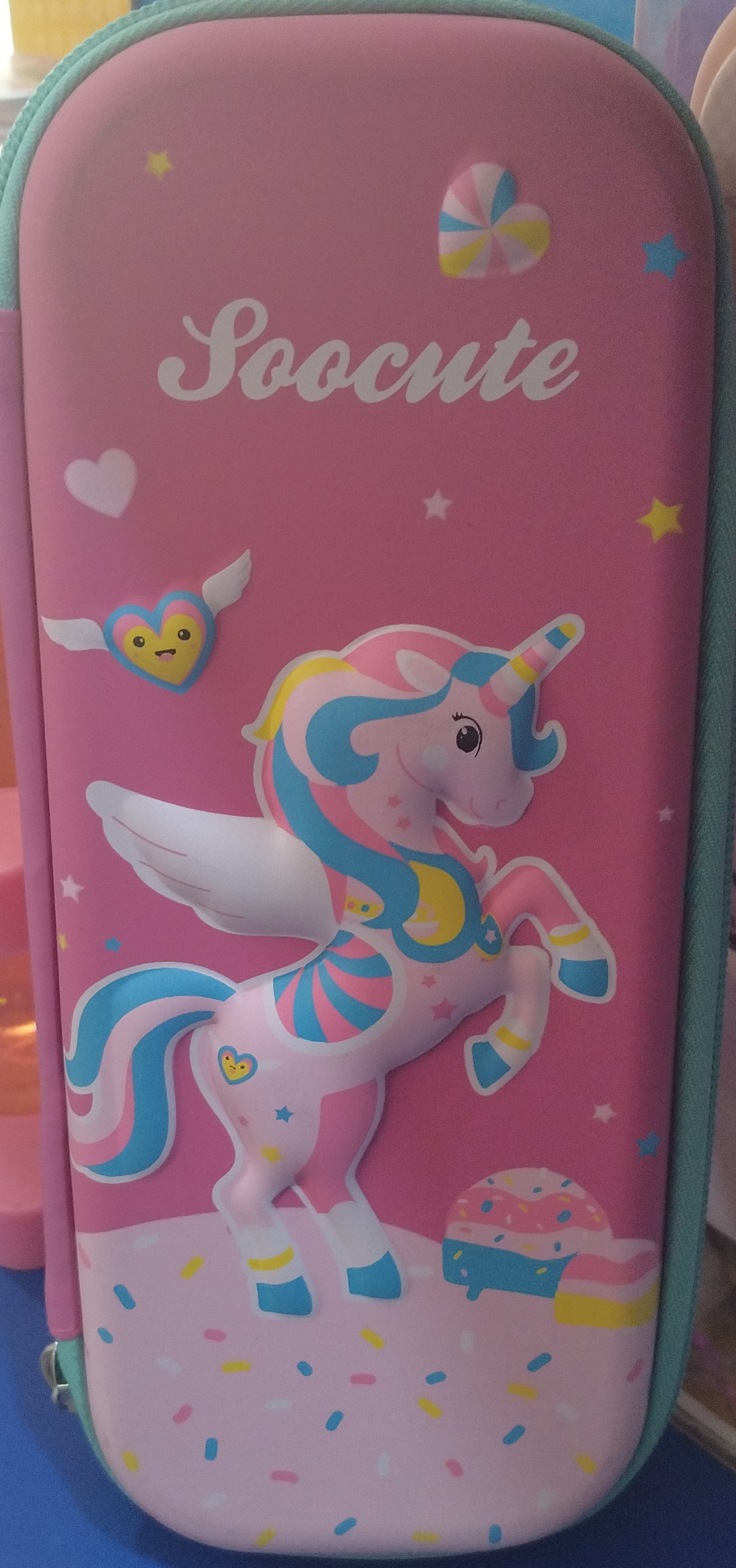 Soocute Unicorn Pencil Pouch view 2