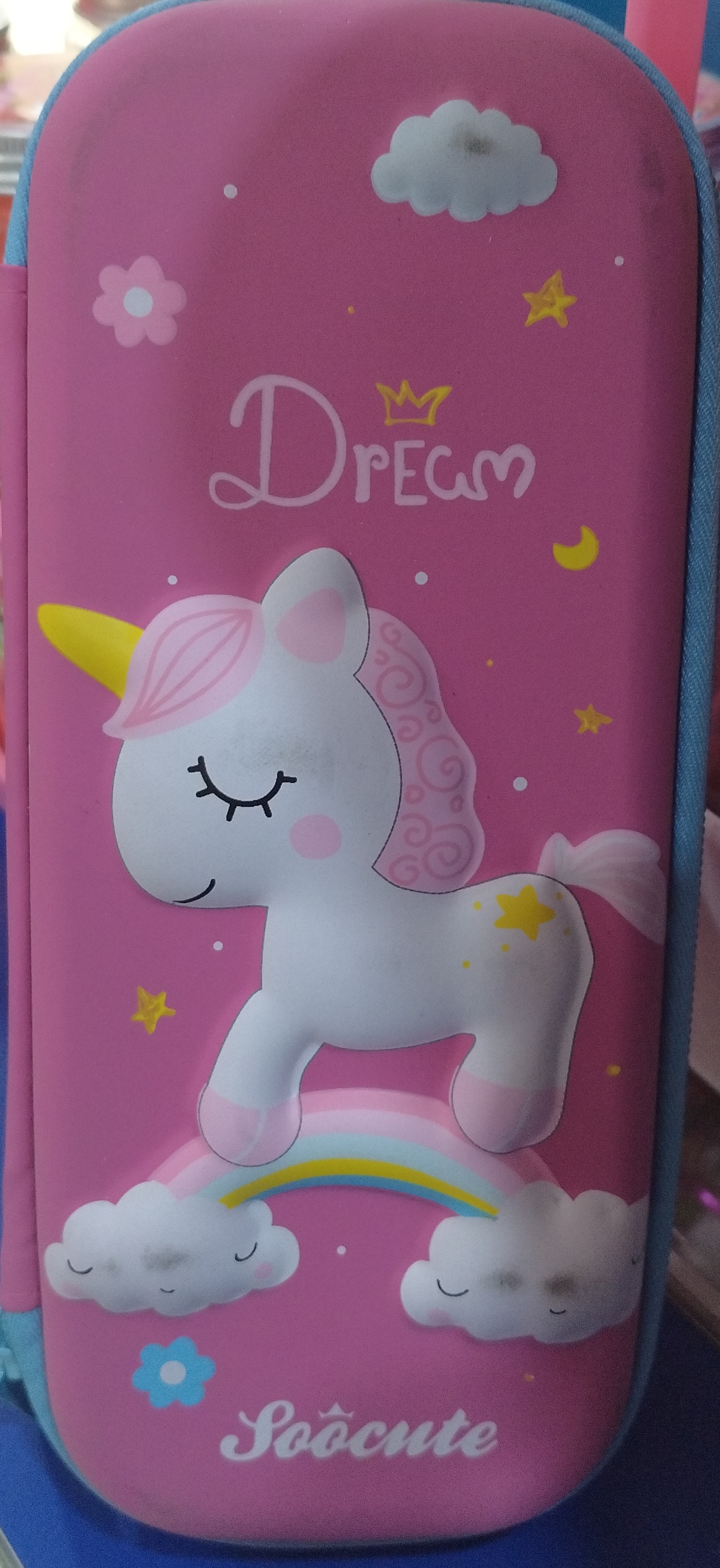 Soocute Unicorn Pencil Case view 2