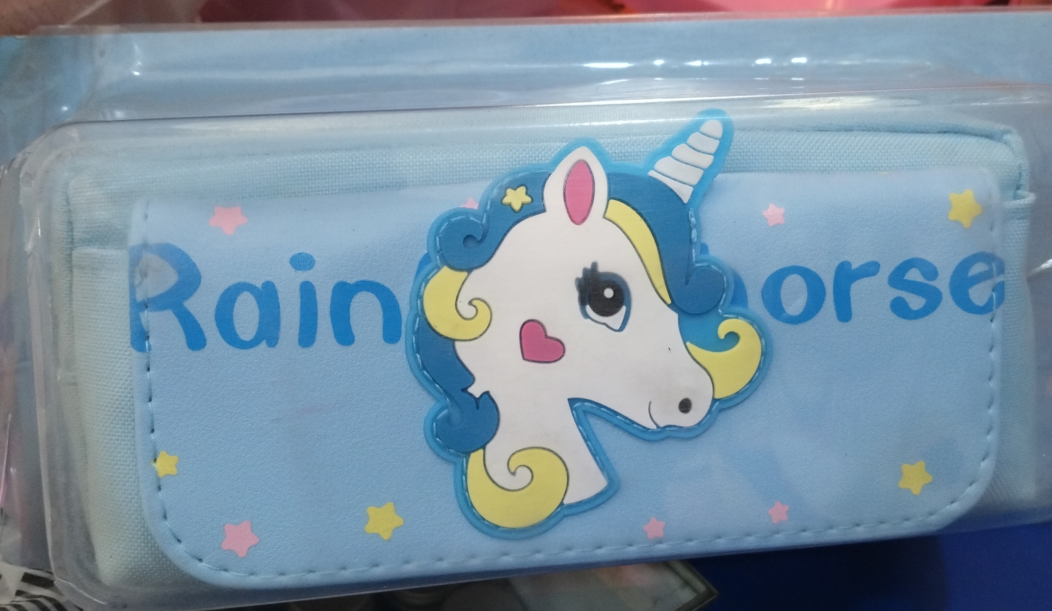 Rain Horse Pencil Pouch view 2