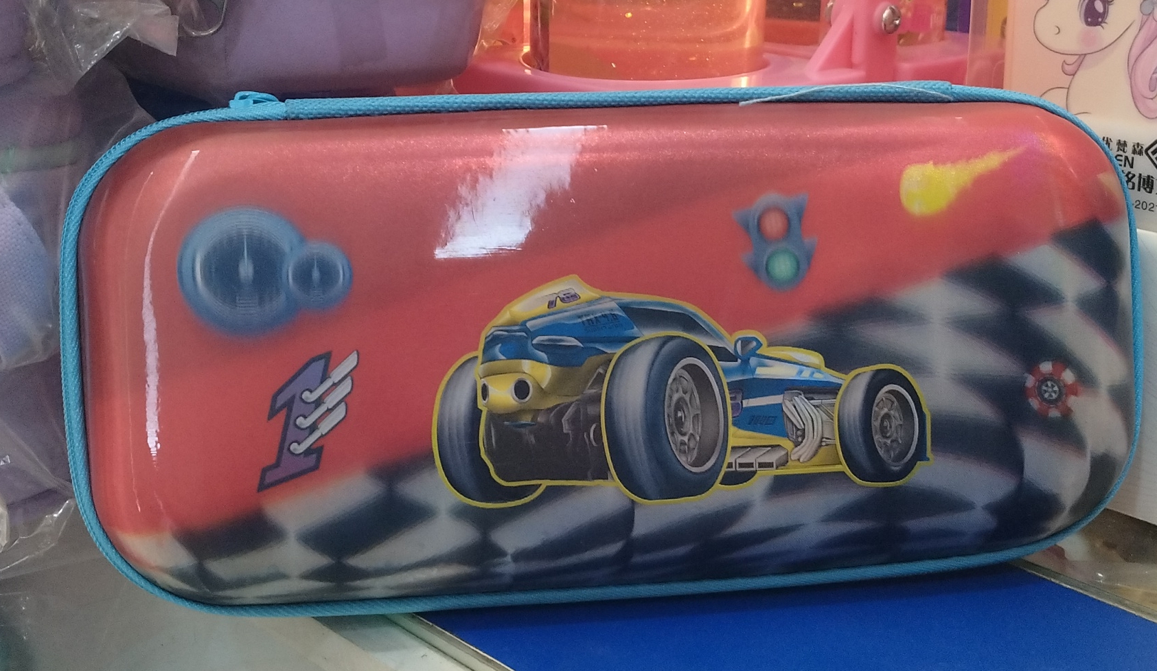 Race Car Pencil Pouch view 2