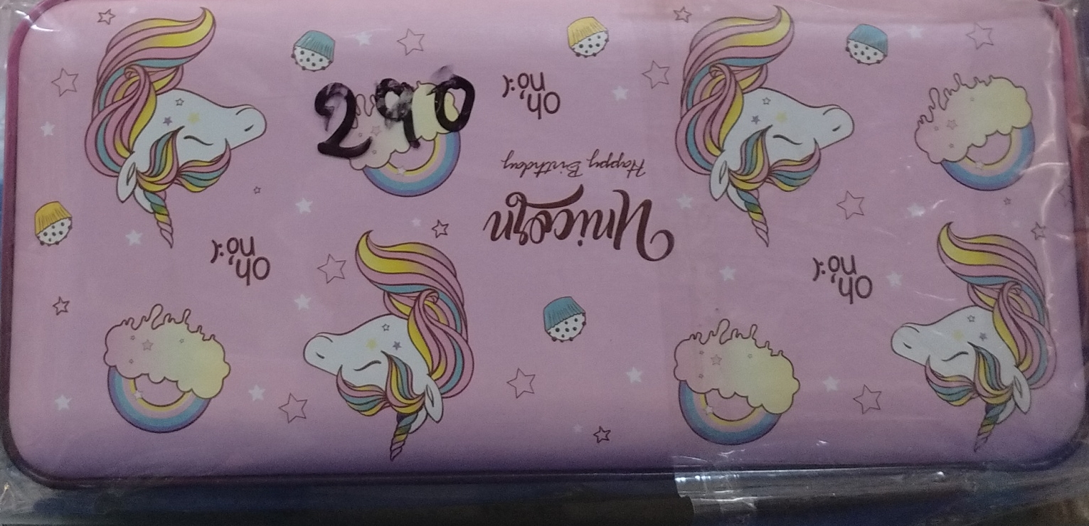 Unicorn Pencil Pouch,,,,,,,+6_; view 2