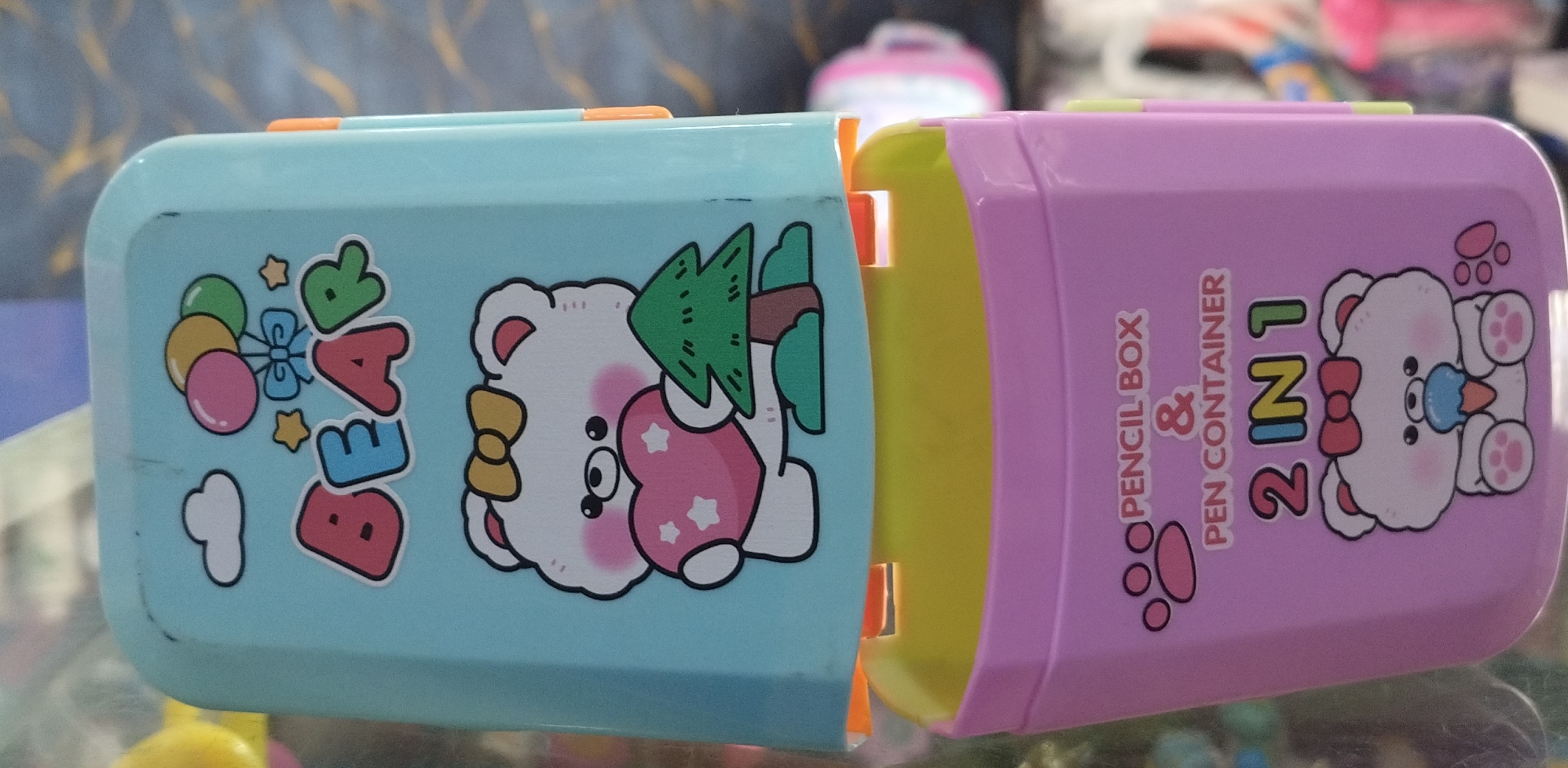 Bear Pencil Box & Pen Container view 2