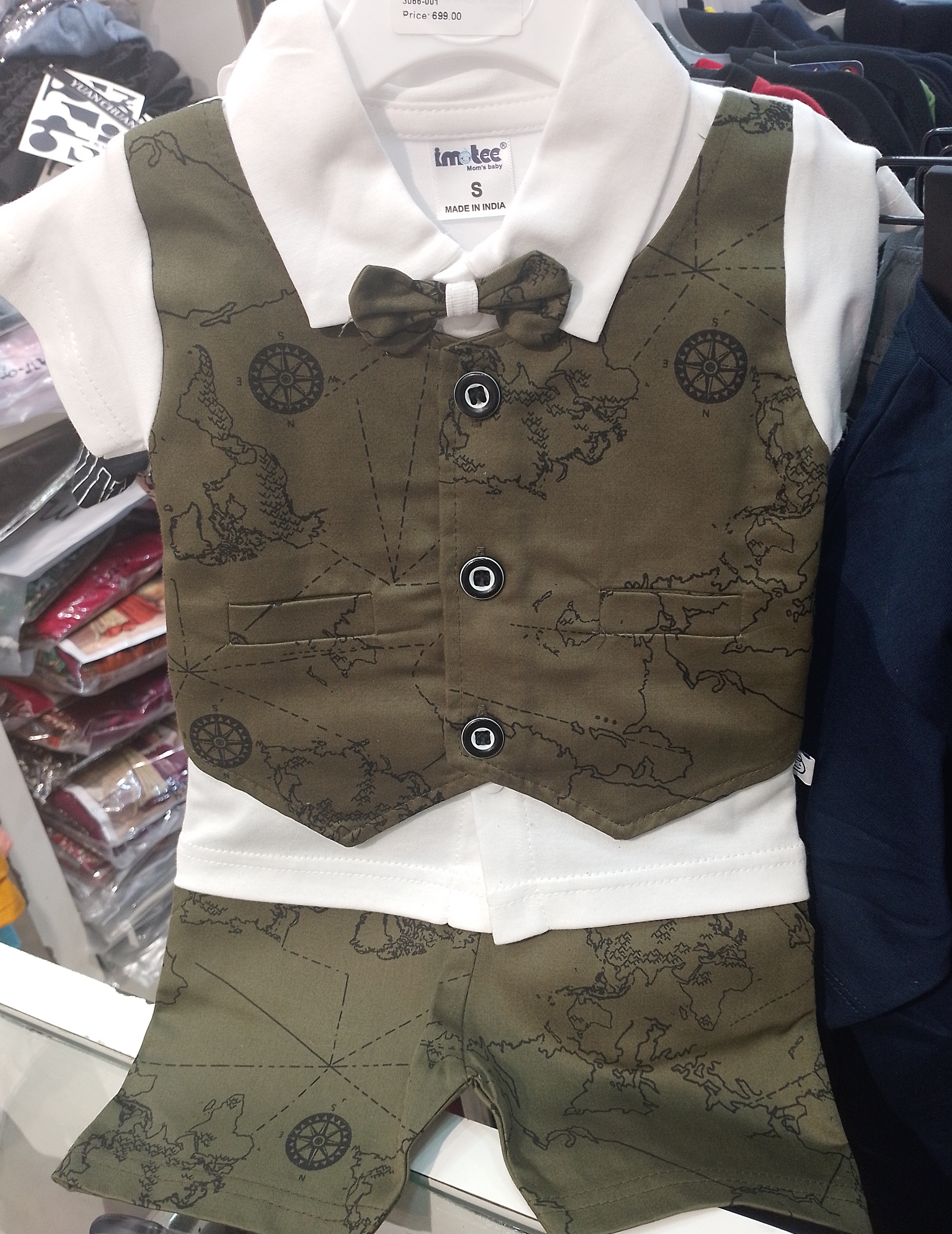 Imee Tee Baby Vest Suit view 5