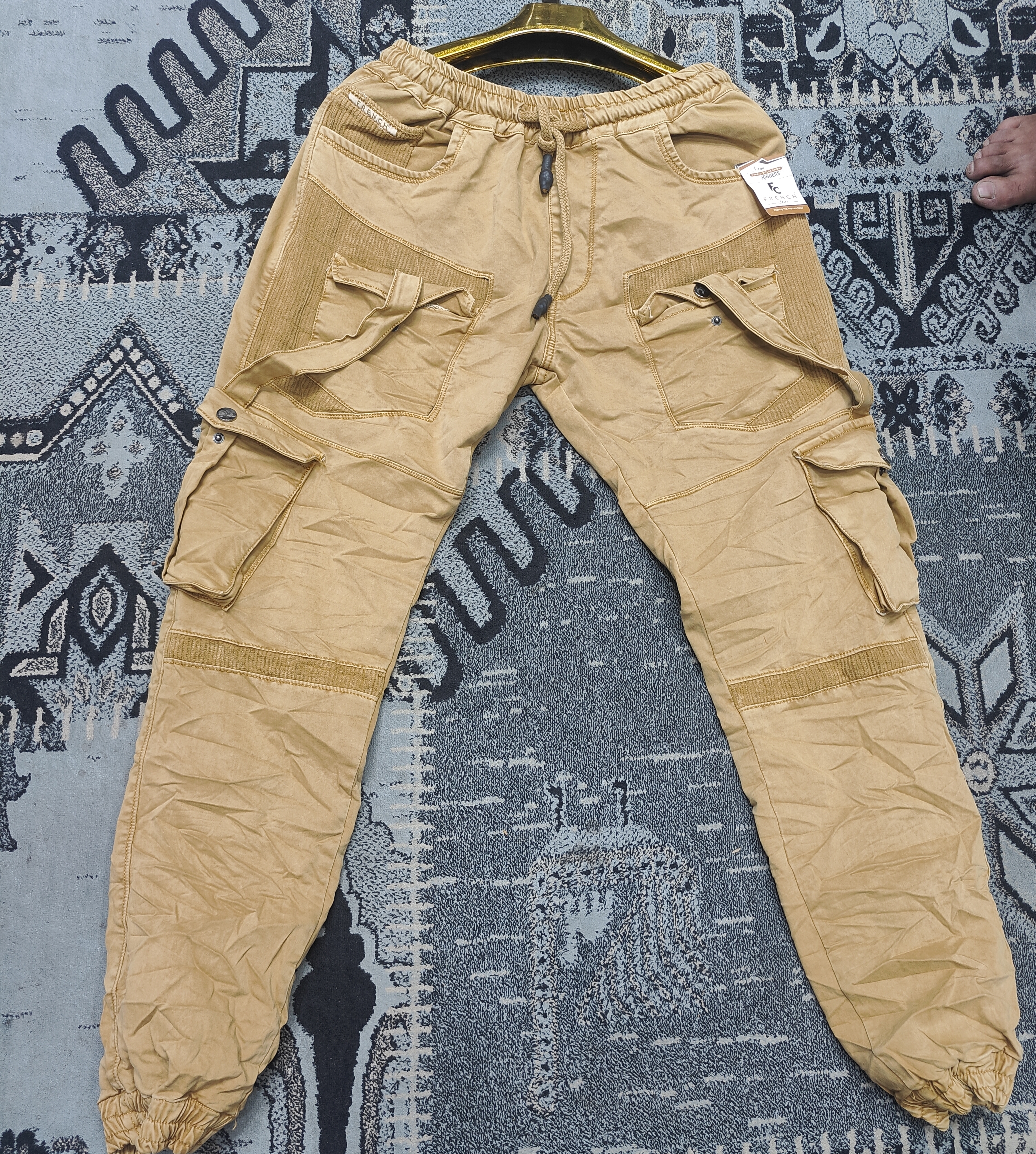 Khaki Utility Pants view 2