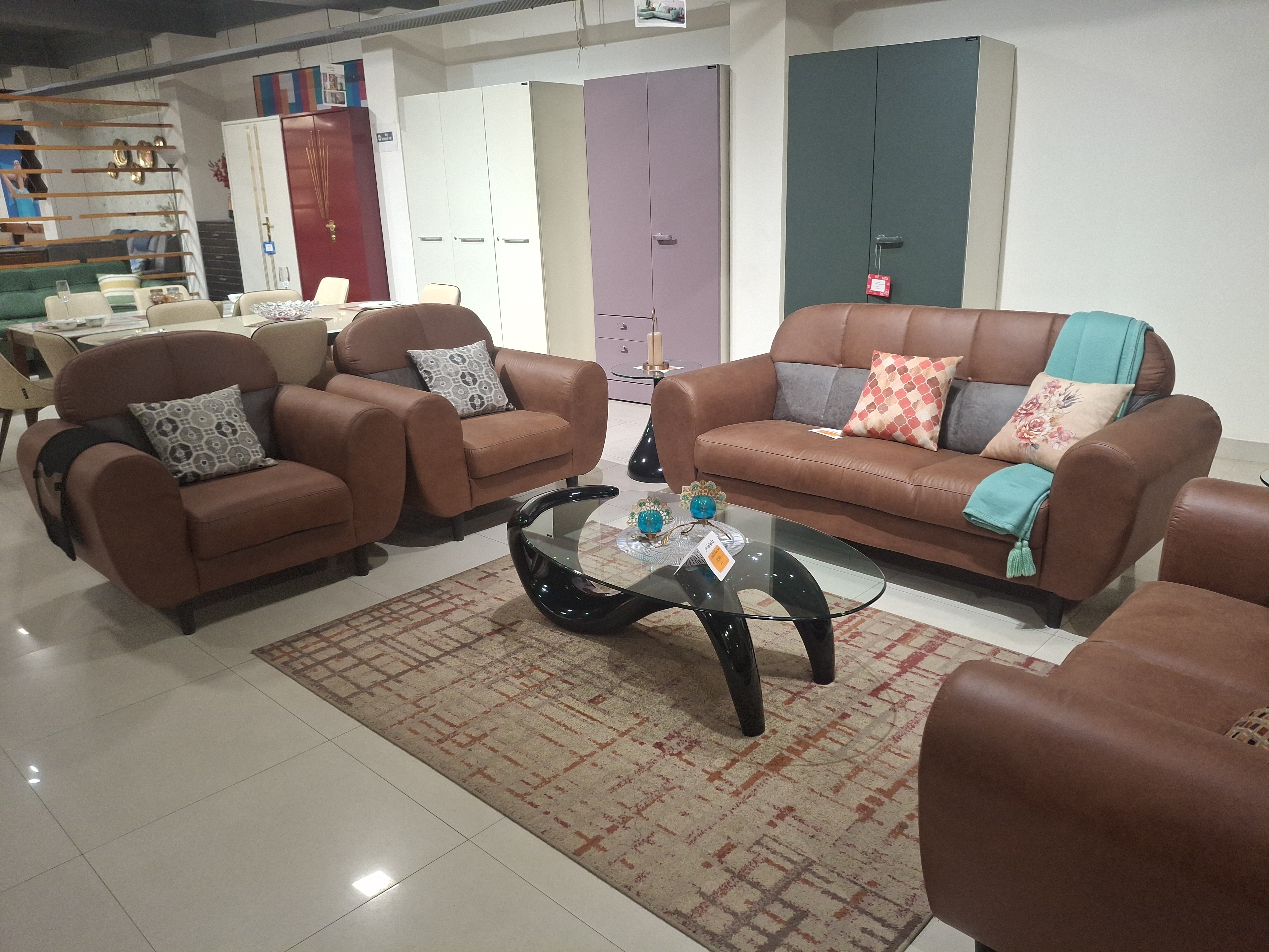 Plush Sofa Set view 2