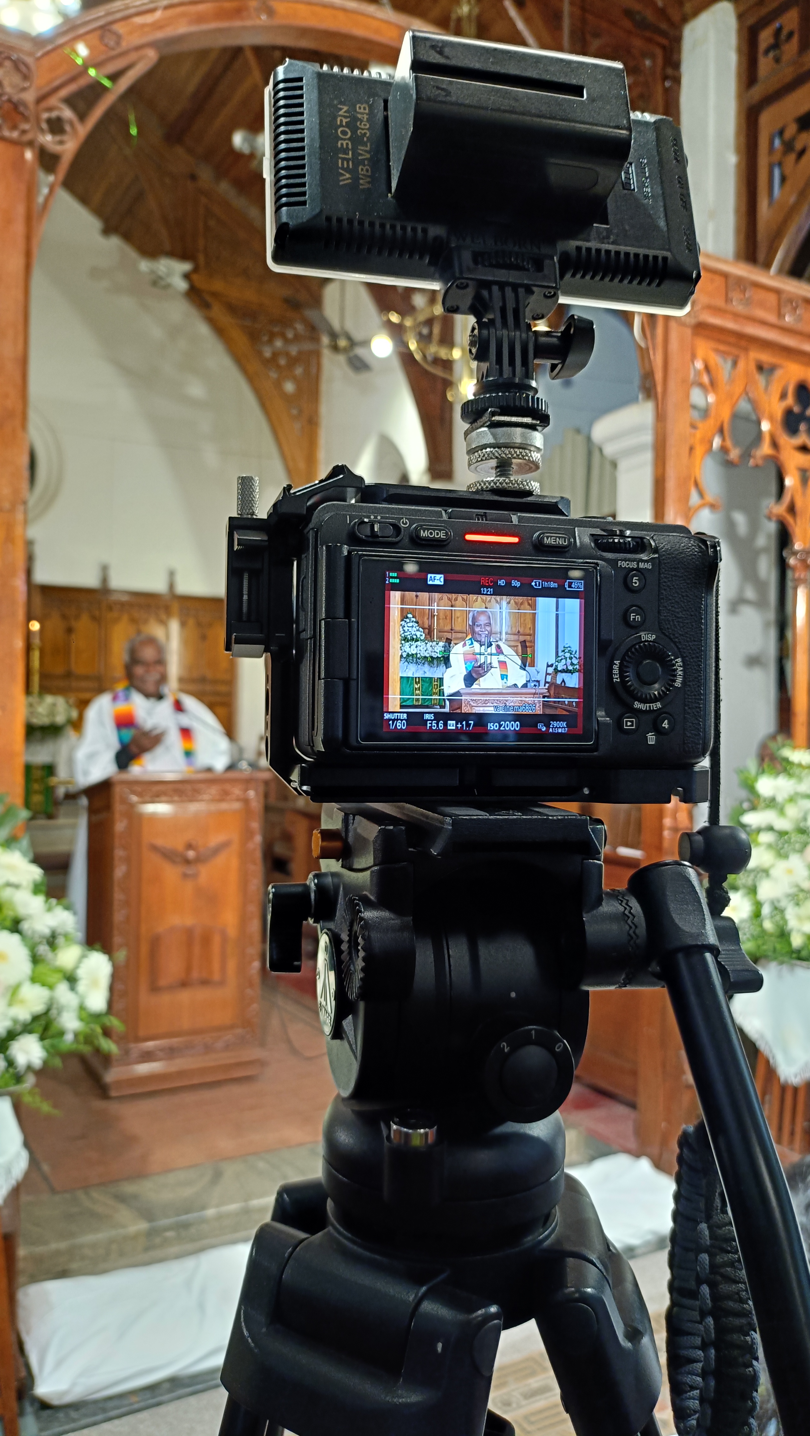 Sony Alpha Camera view 2