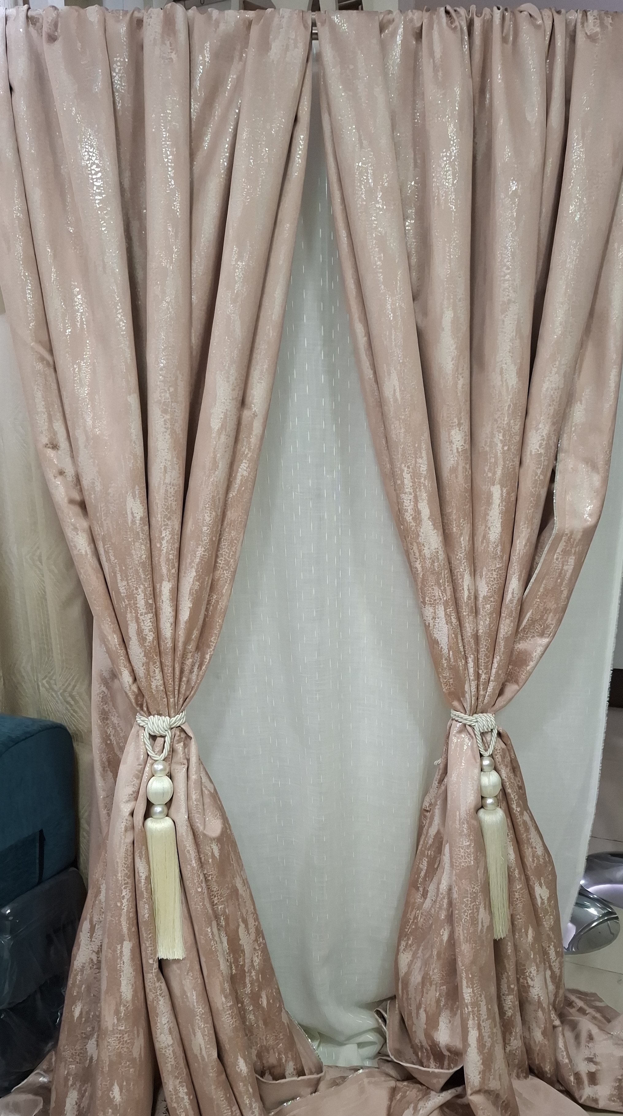 Elegant Texture Curtains view 2
