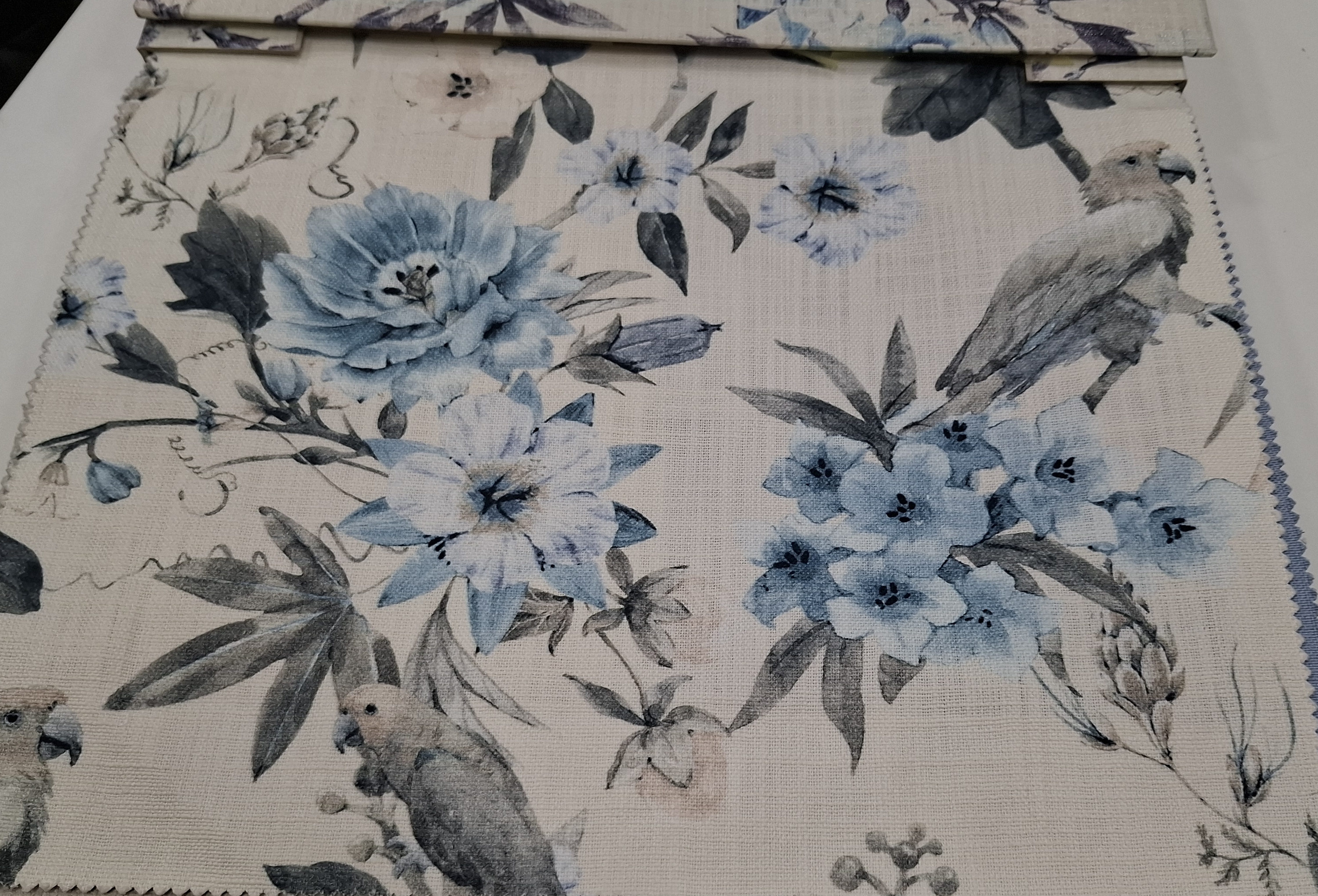 Ddecor ,Floral Bird Print Fabric view 2