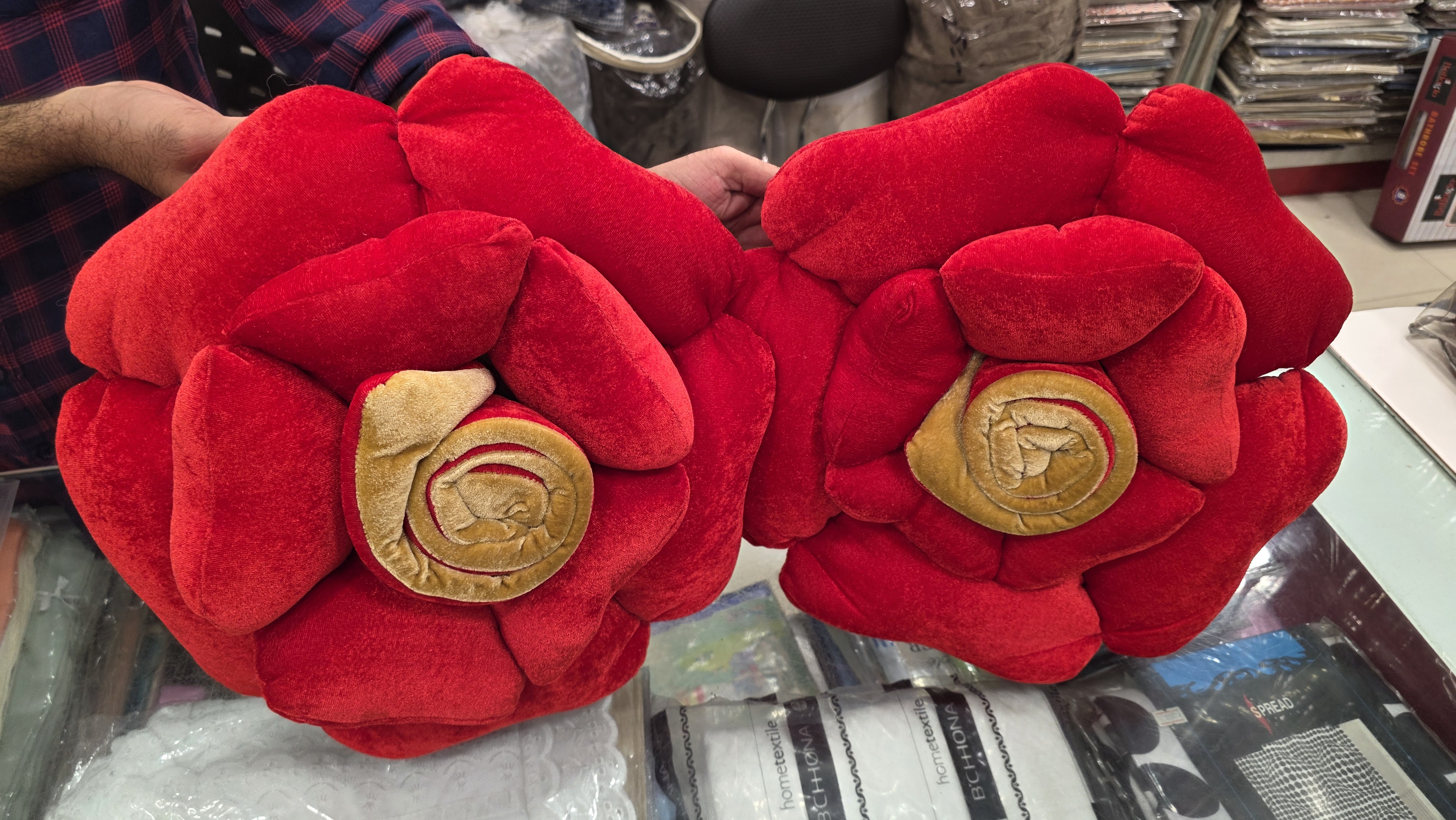 Floral Plush Cushions view 2