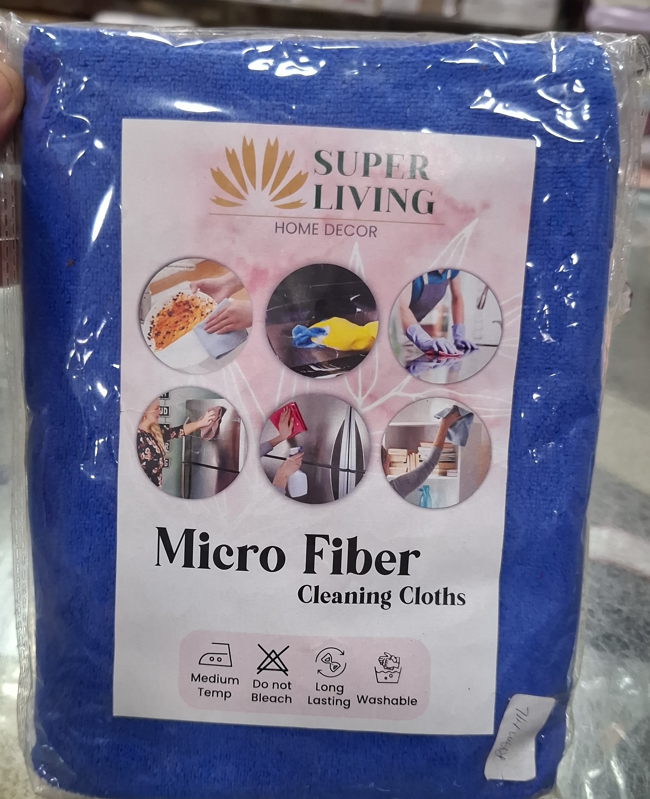 Super Living Micro Fiber Cleaning Cloths view 2