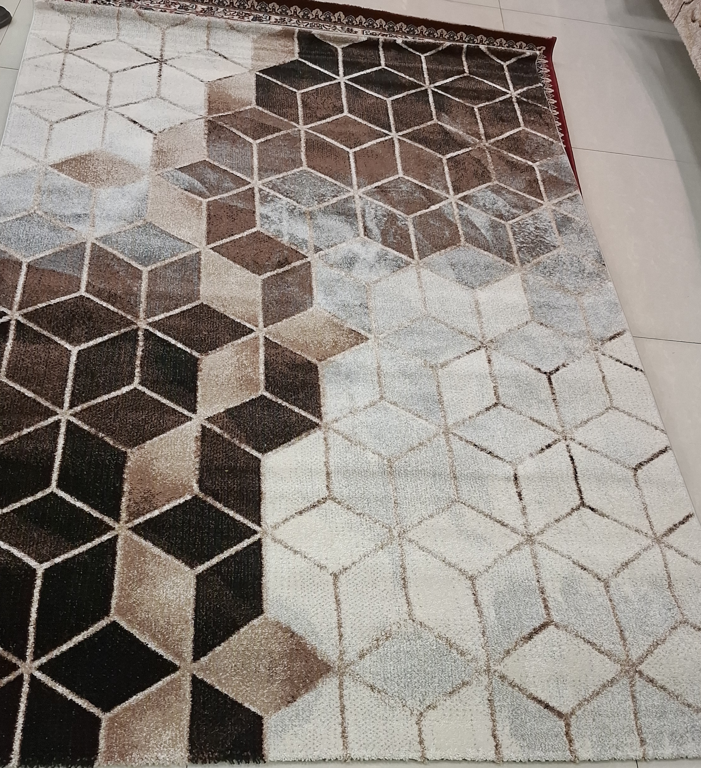 Geometric Area Rug view 2