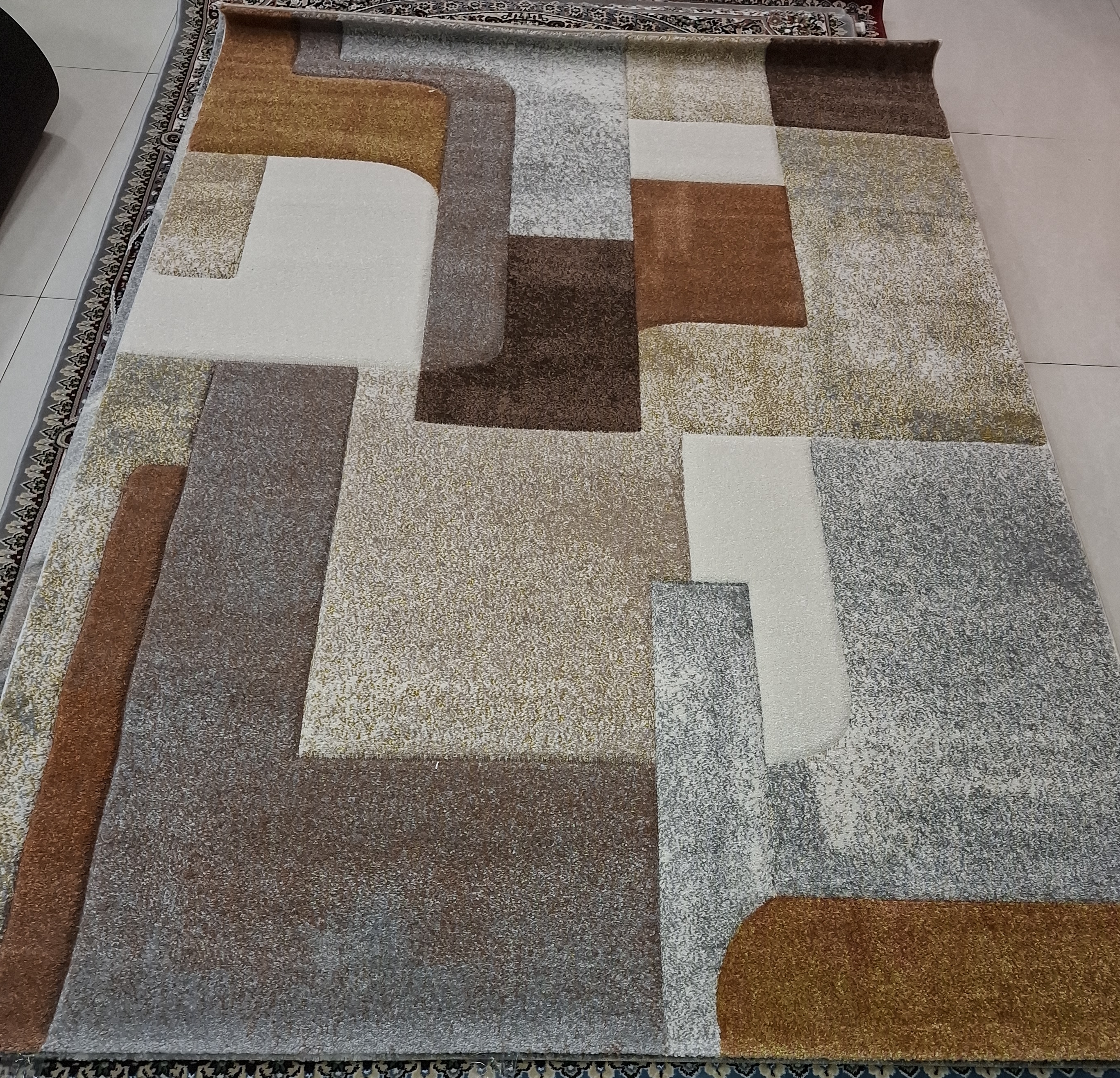 Modern Geometric& Texture  Rug view 2