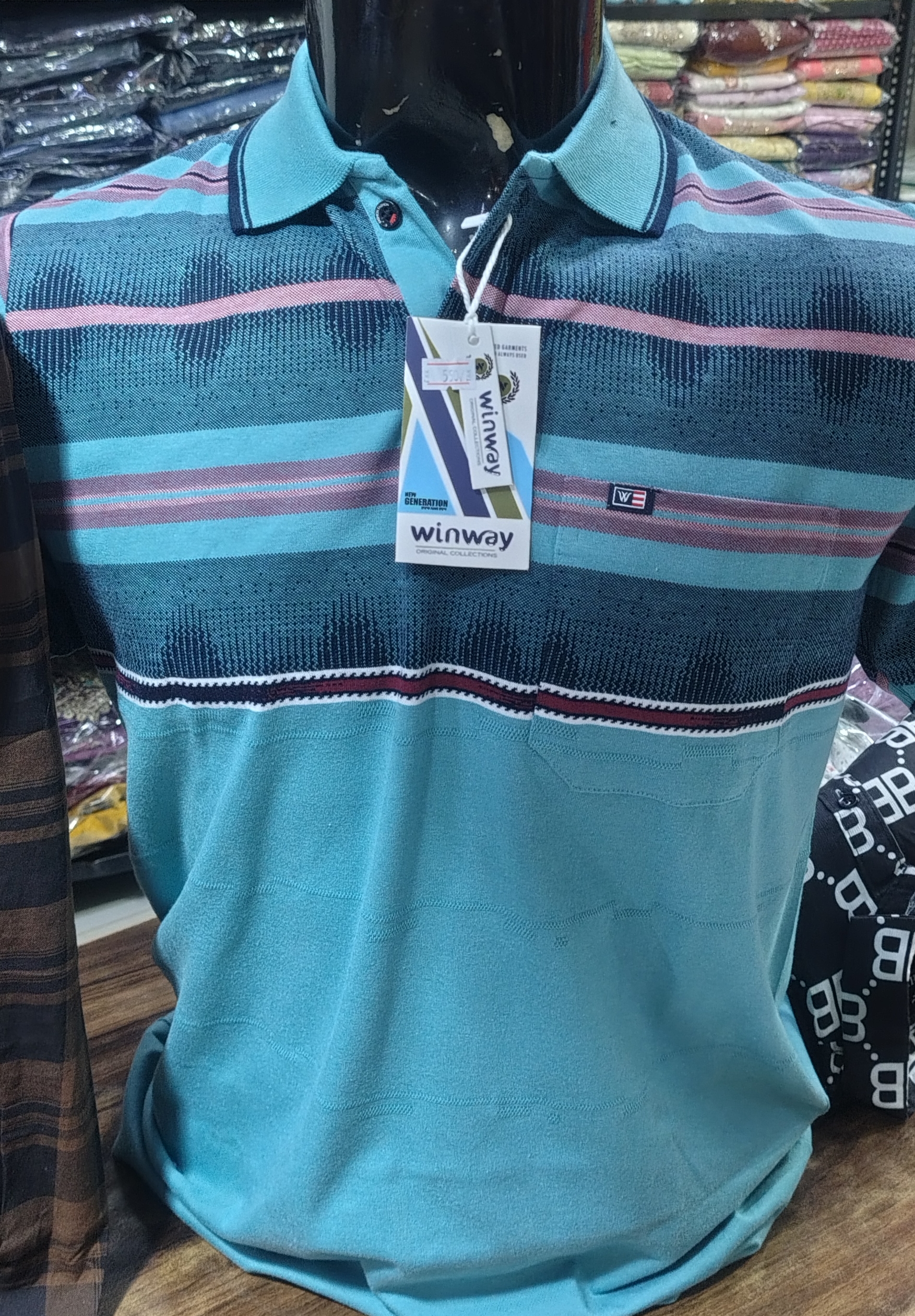 Winway Mens Polo Shirt view 2