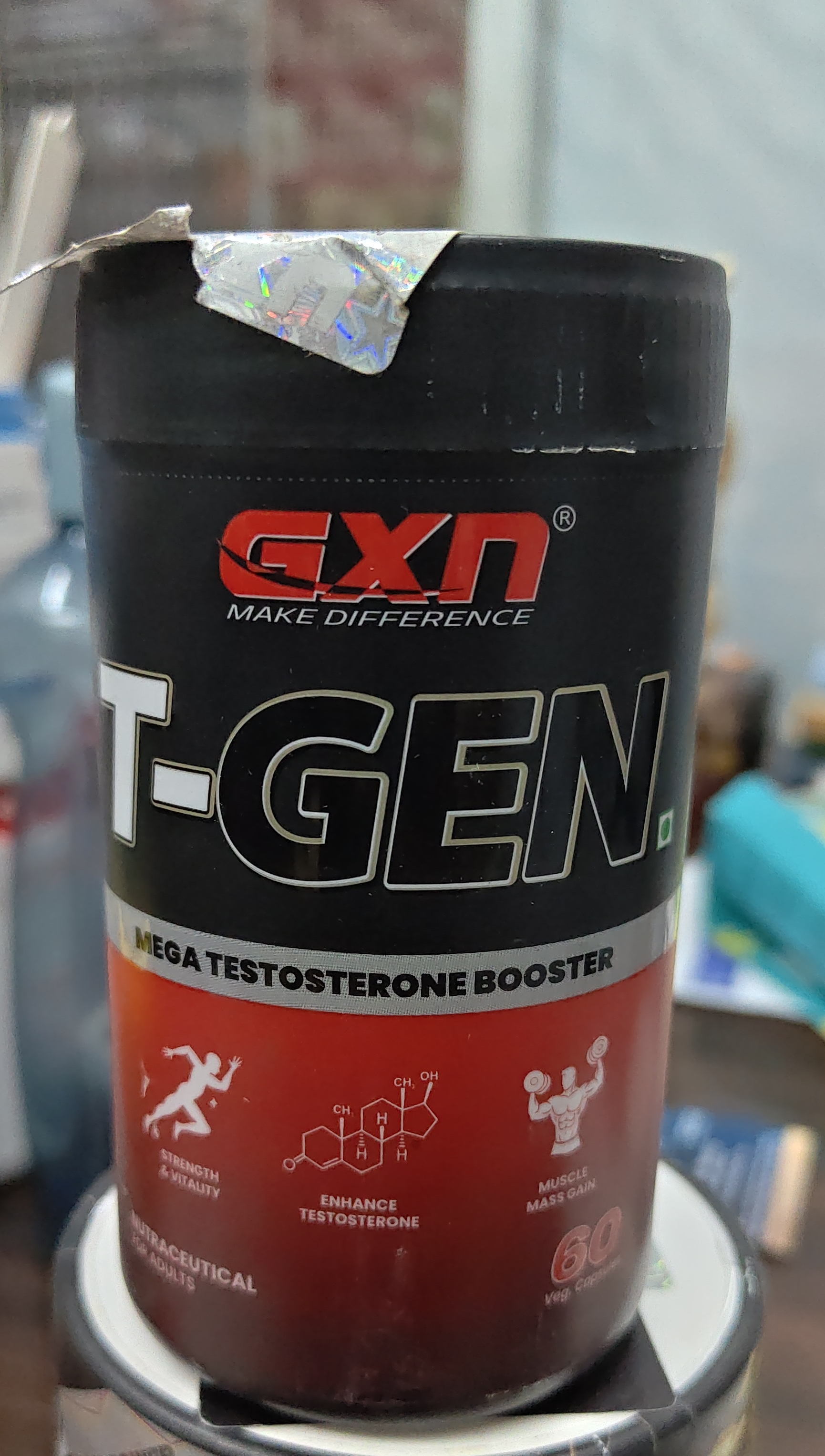 GXN T-GEN Mega Testosterone Booster view 2