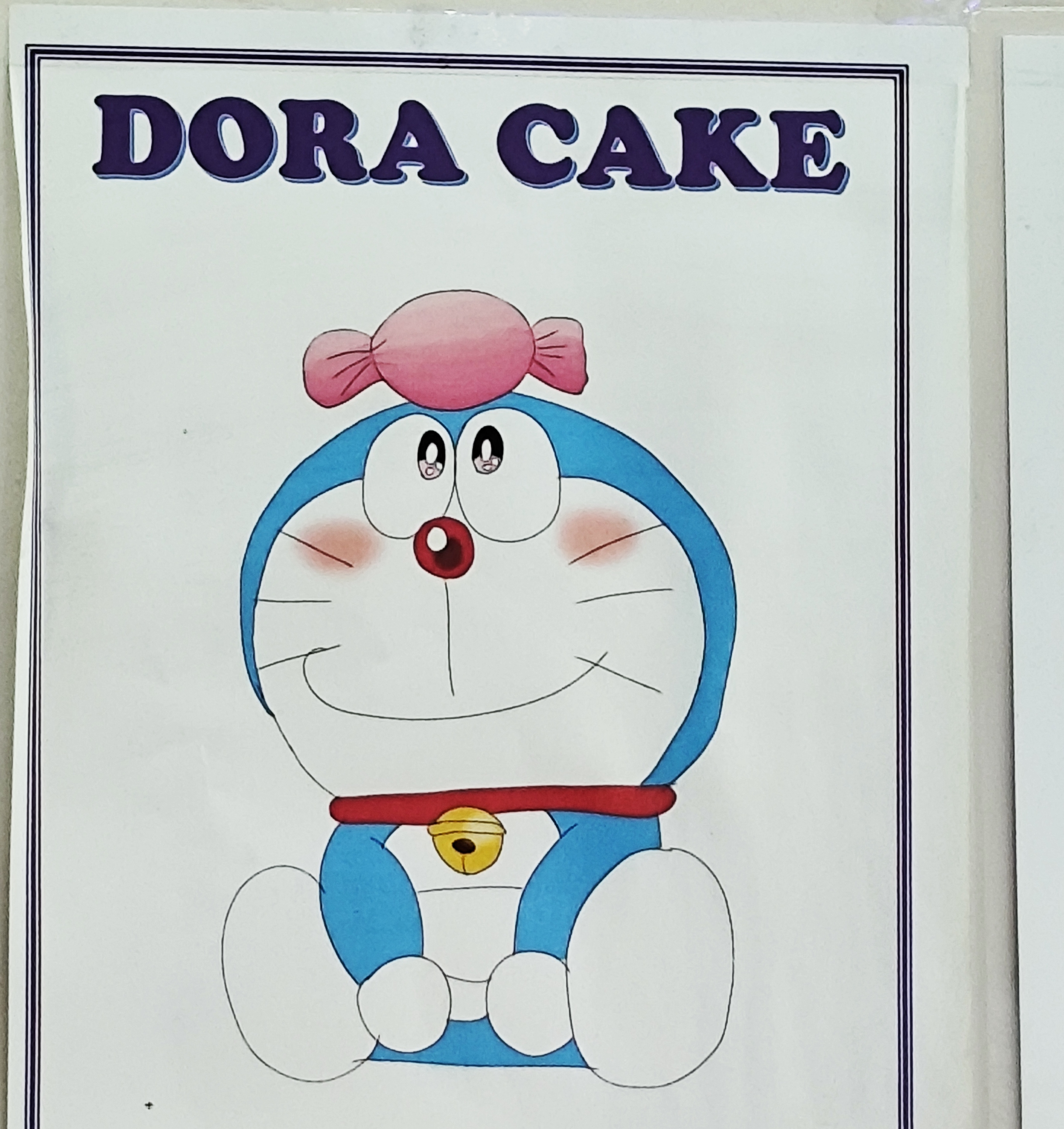 Berry scoop spl.Dora cake