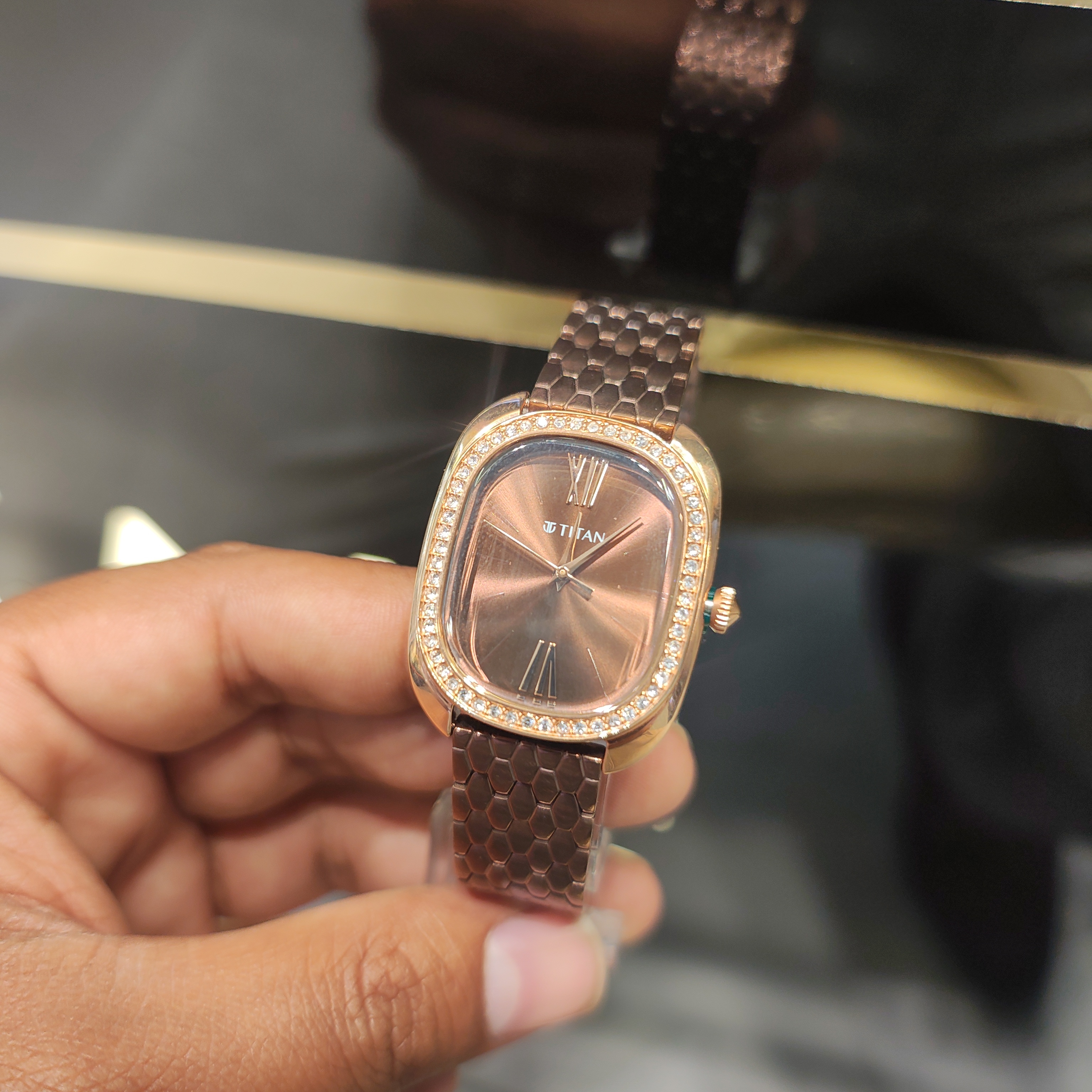 Titan Womens Watch 95317KM01 view 2