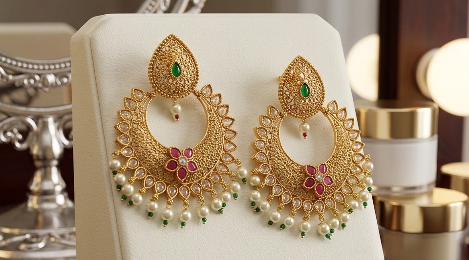 Traditional jhumka