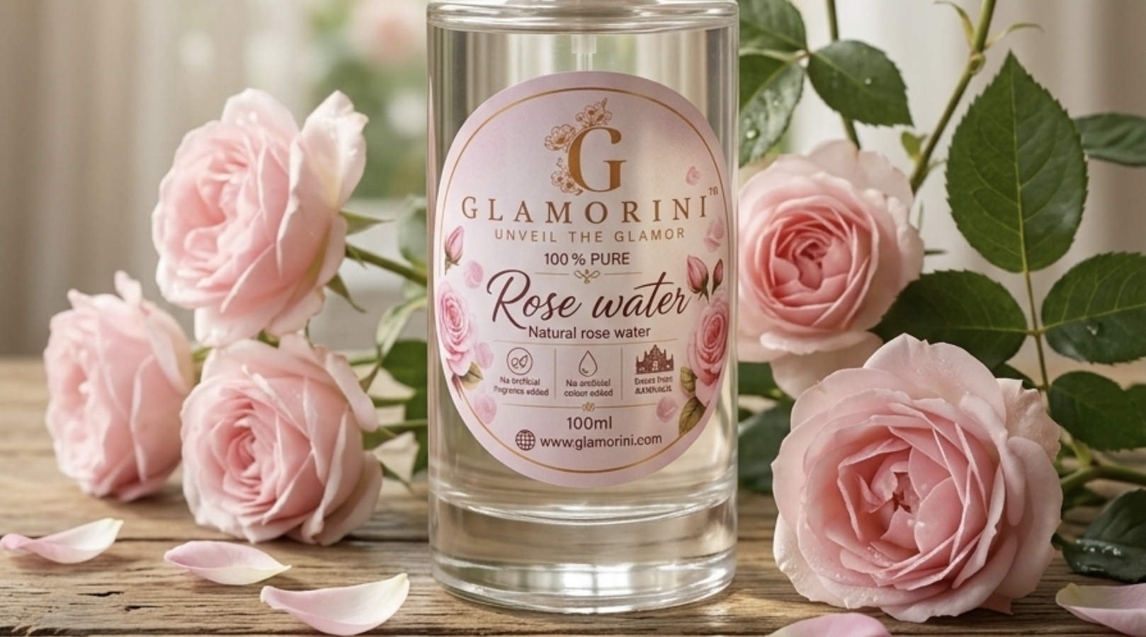 Pure Rose Water Spray