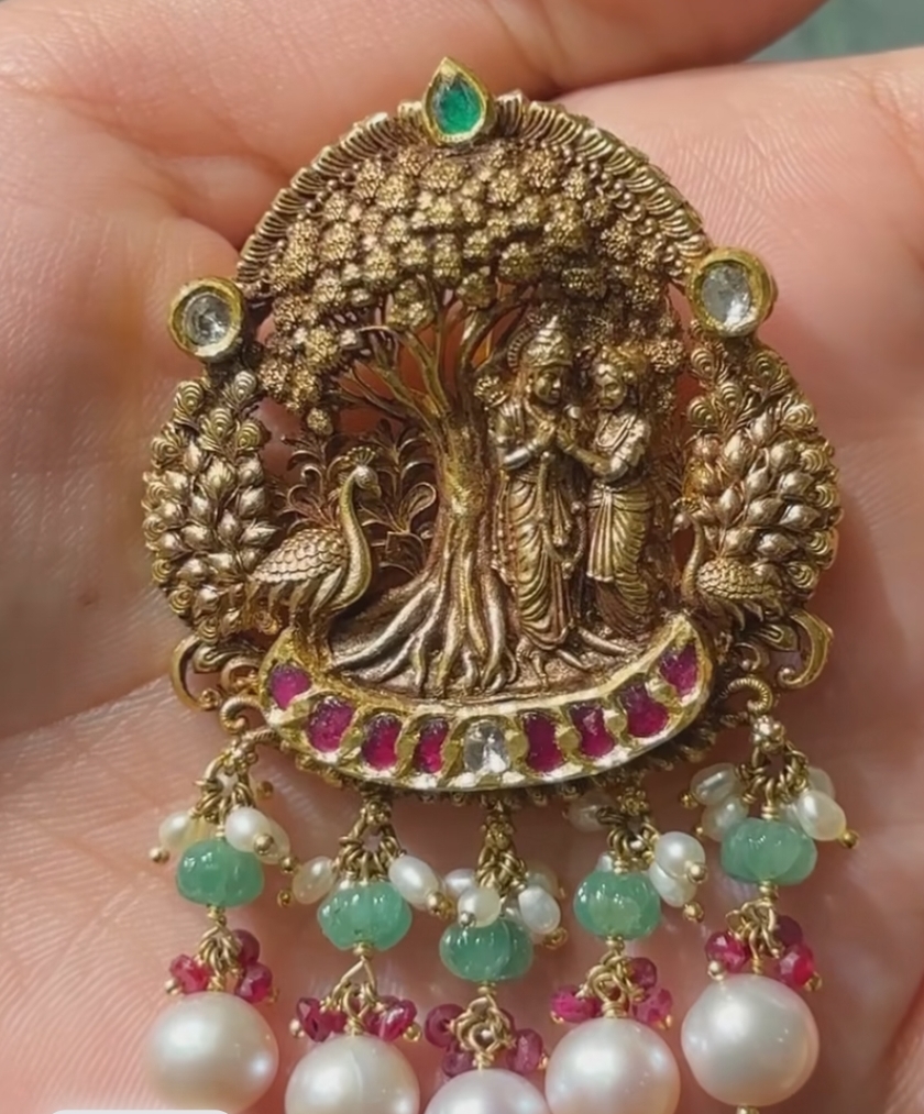 Traditional Artistic Pendant view 2