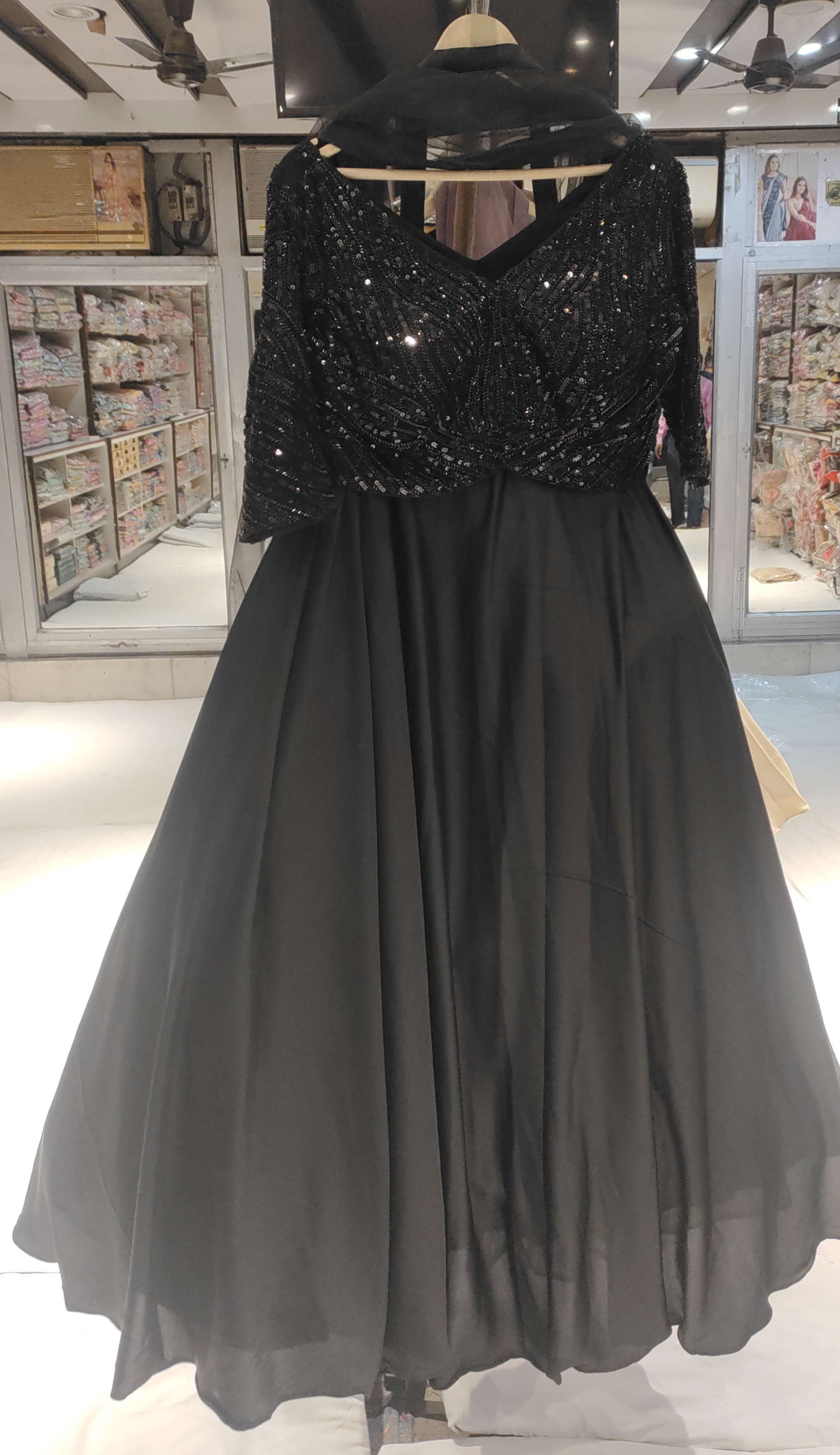 Sequin Evening Gown view 2