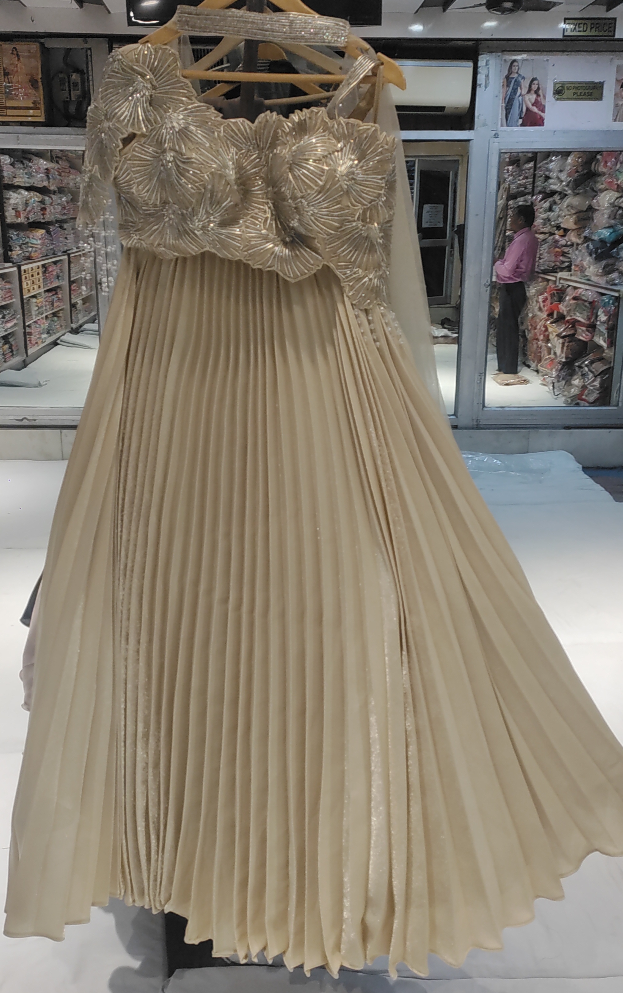 Embroidered Gown view 2