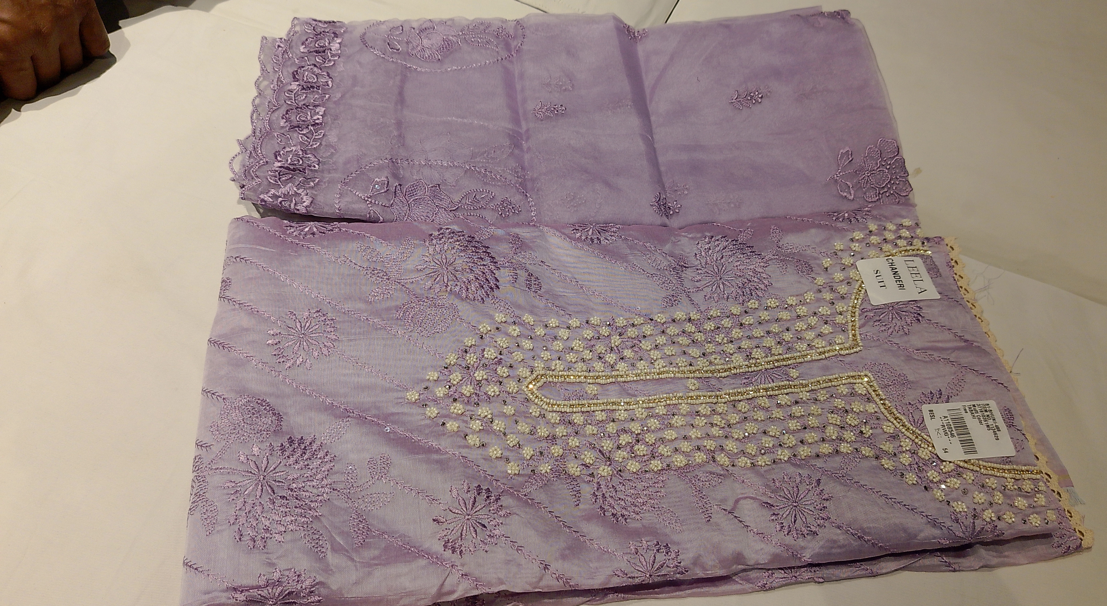 Leela Chanderi Suit view 2