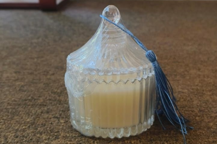 Glass Jar Candle view 2